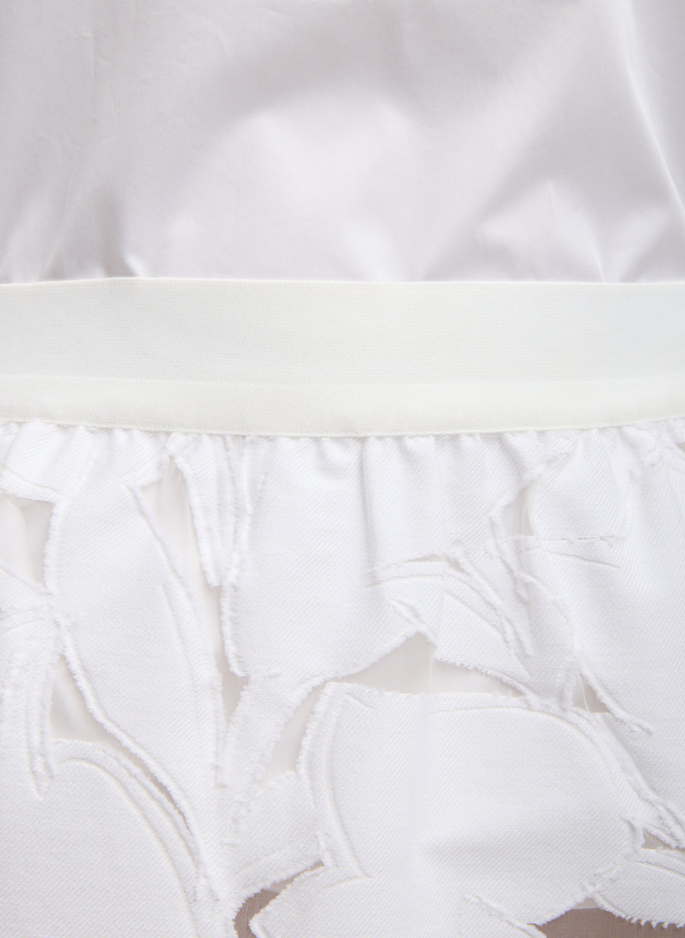 Tibi-Adelle Fil Coupe Pencil Skirt - Optic White-Skirts-Boboli-Vancouver-Canada