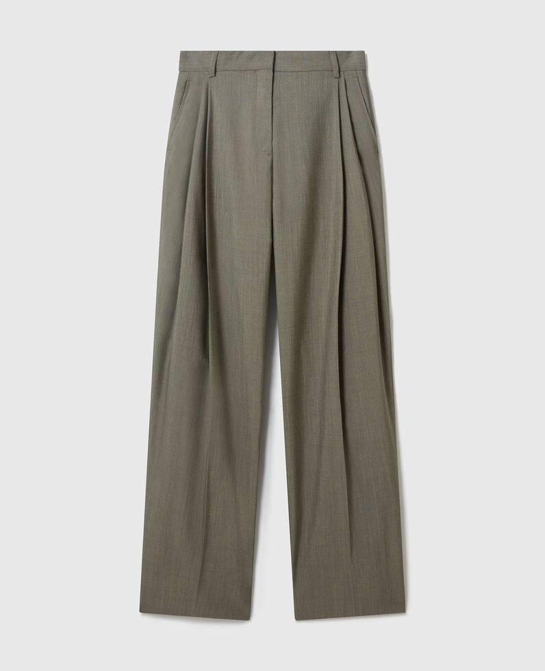 Stella McCartney-Tropical Tailoring Pant - Sage & Ink-Pants-Boboli-Vancouver-Canada