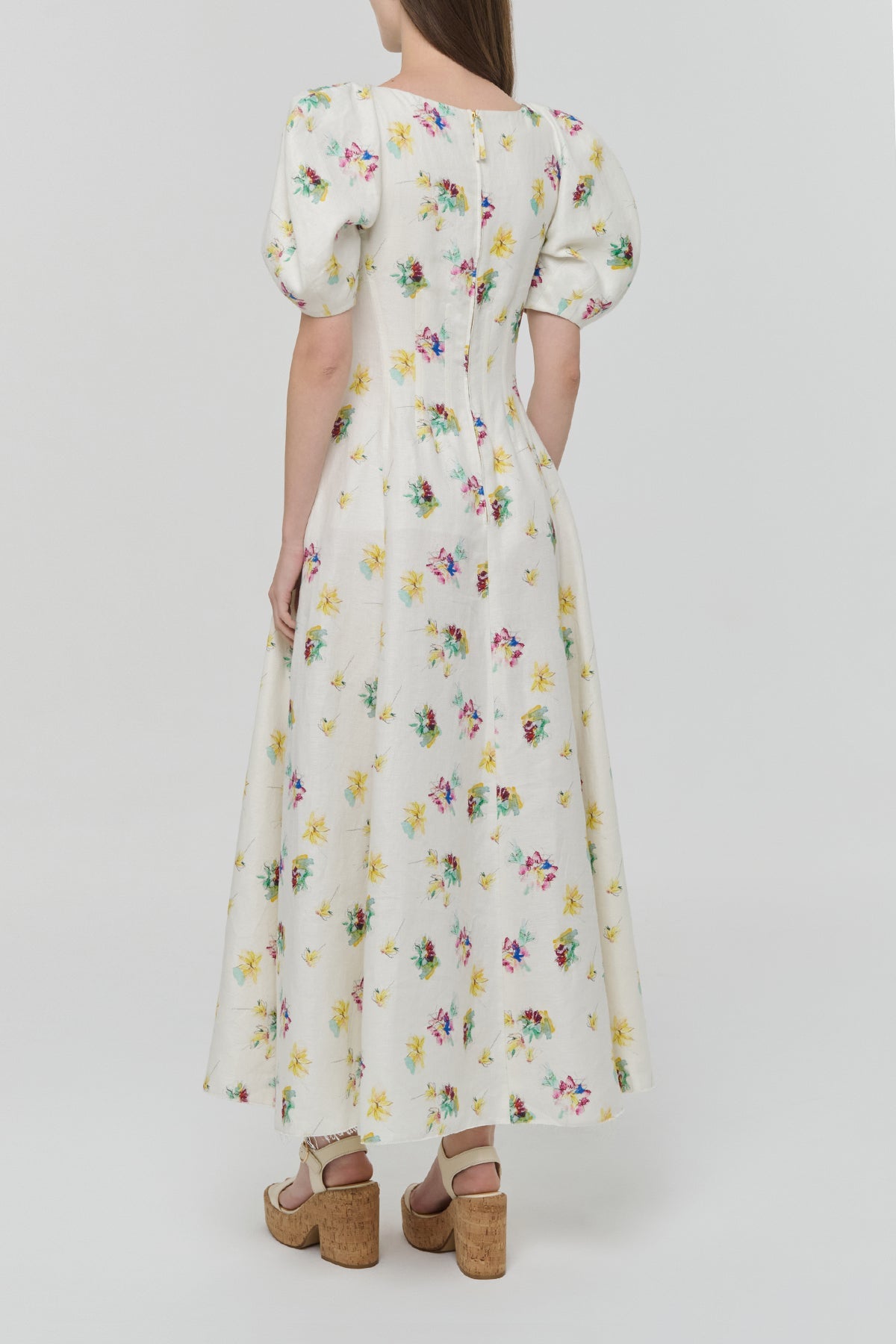 Gabriela Hearst-Ranya Dress - Ivory-Dresses-Boboli-Vancouver-Canada