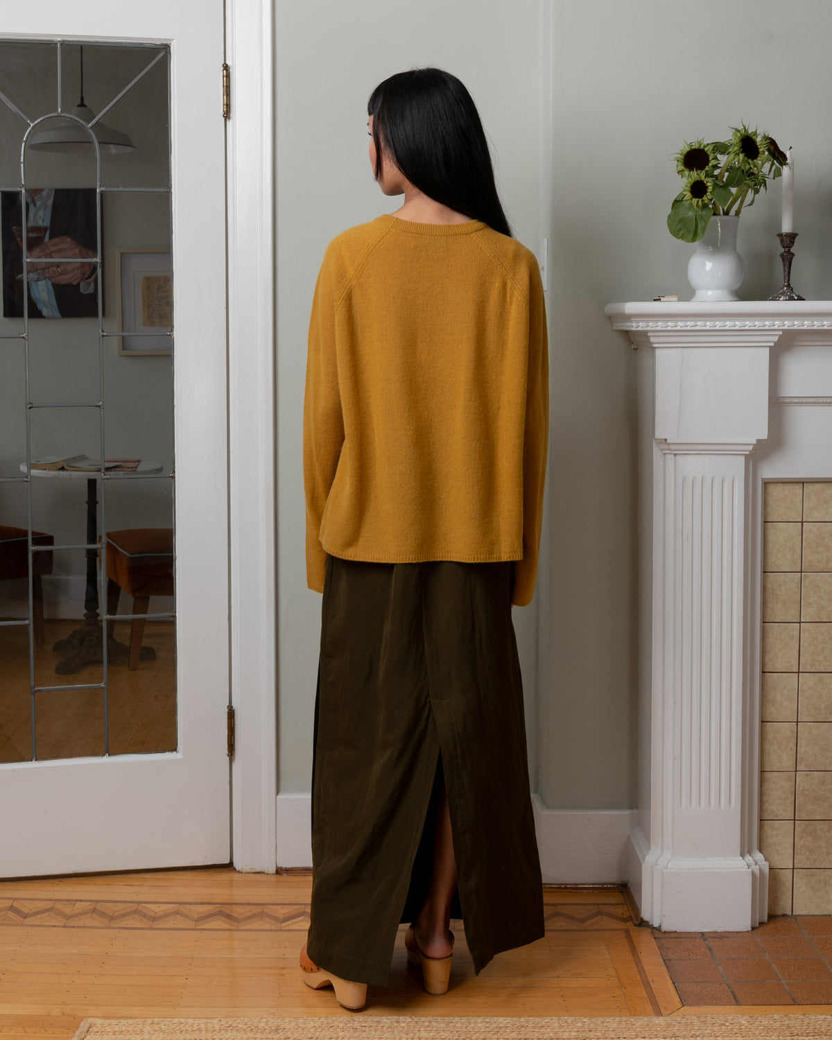 Jennie Jumper Wool Cashmere Sweater - Cumin