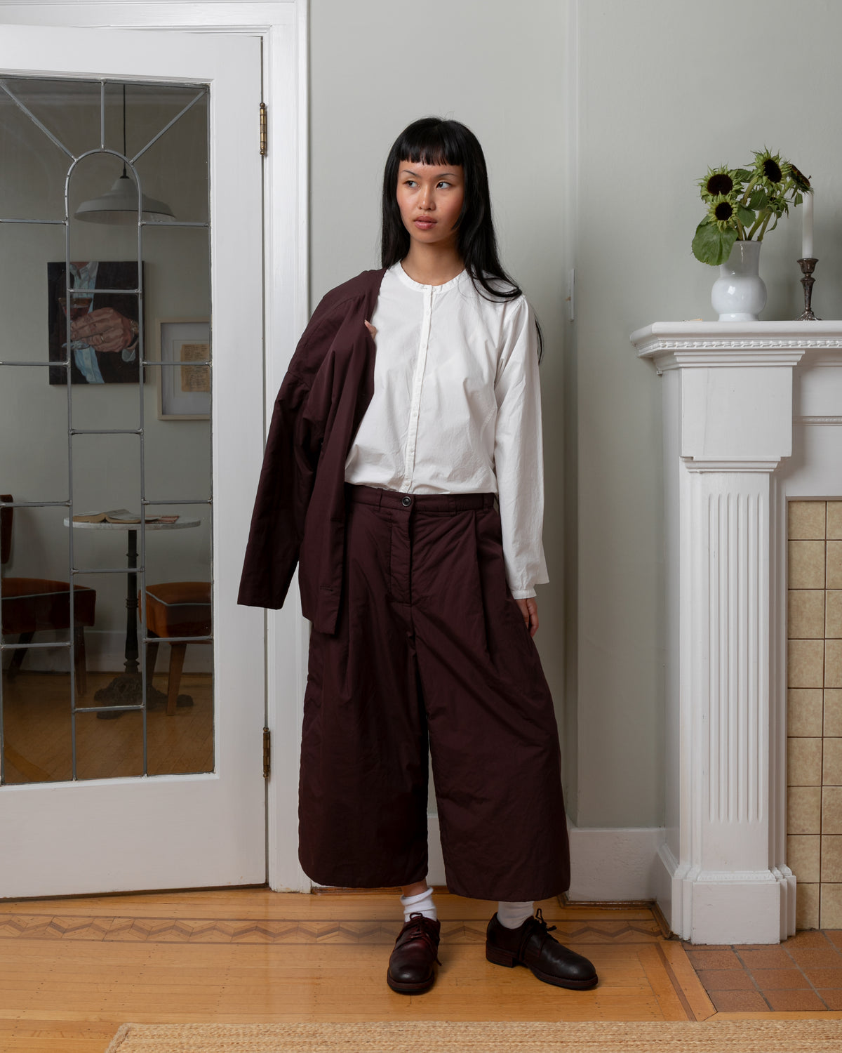 Casey Casey-Harmony Cotton Shirt - White-Shirts-Boboli-Vancouver-Canada