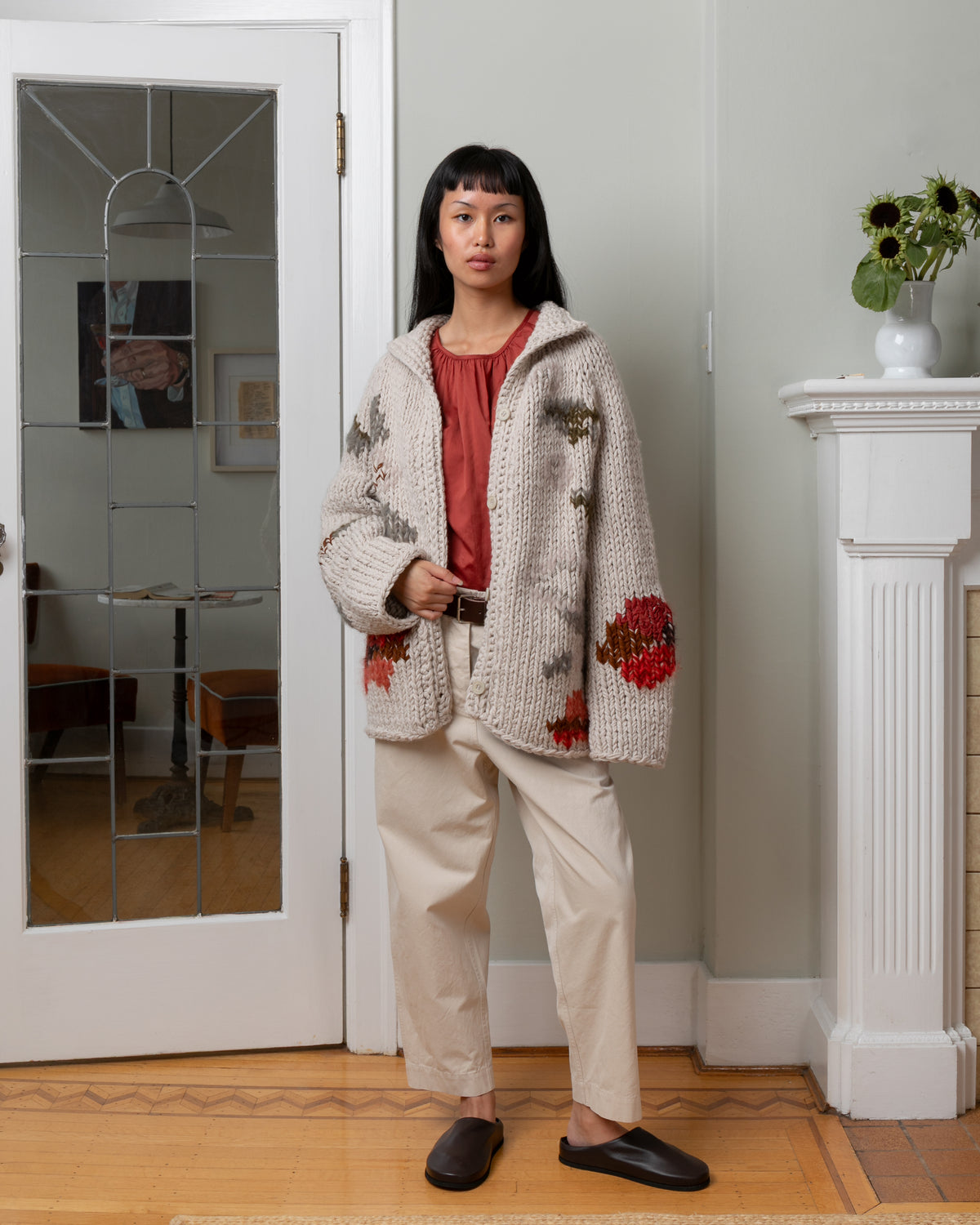 Warren Double Cotton Pant - Foam