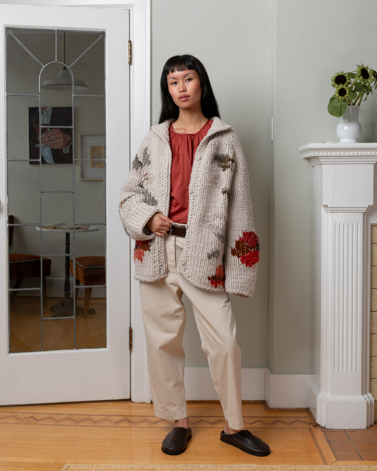 Warren Double Cotton Pant - Foam