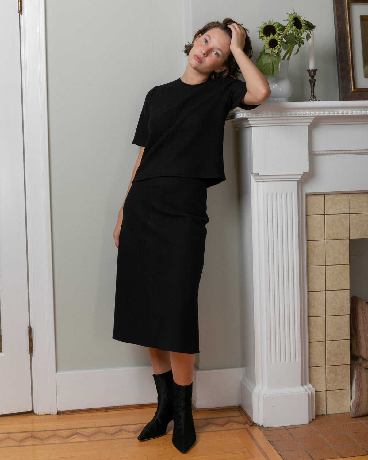 Wool Top - Black