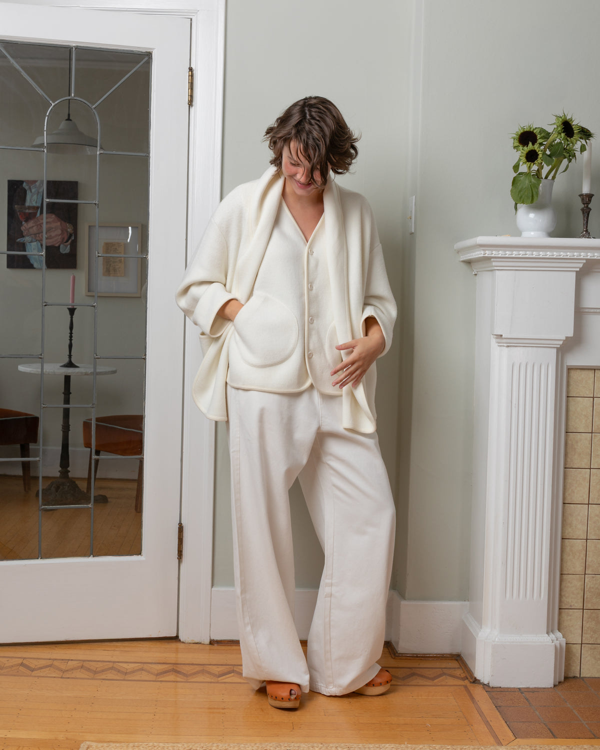 Gilet Potos Jacket - Winter White