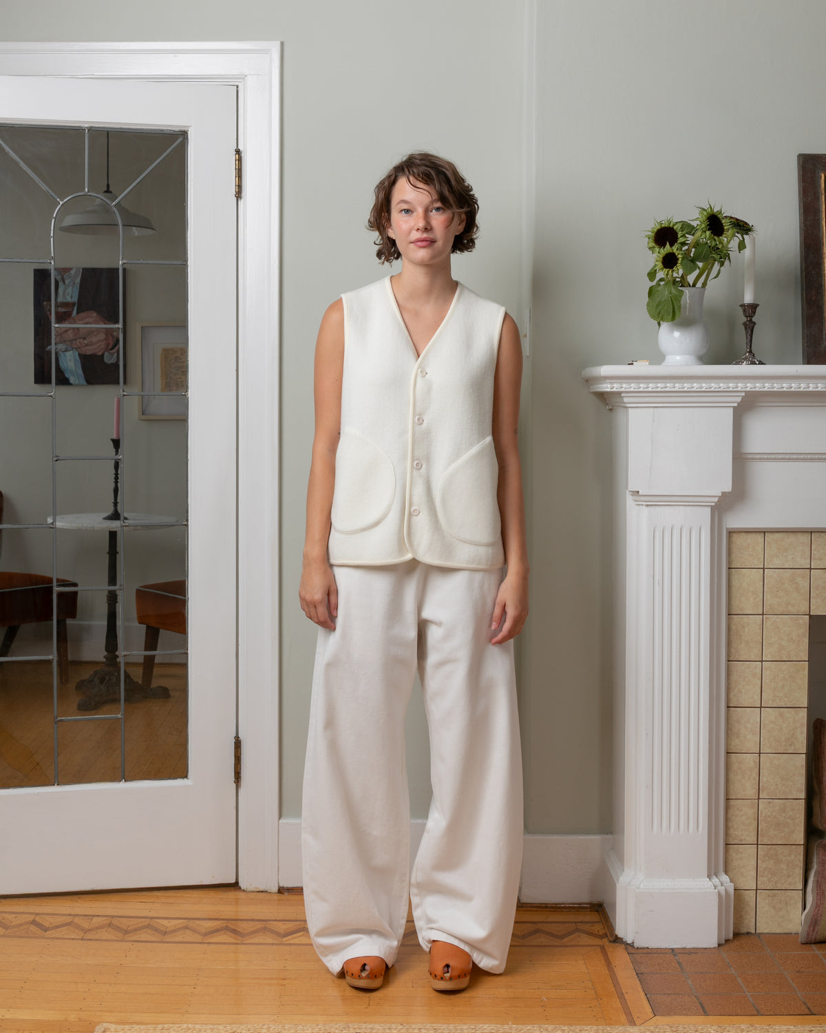 Gilet Potos Jacket - Winter White