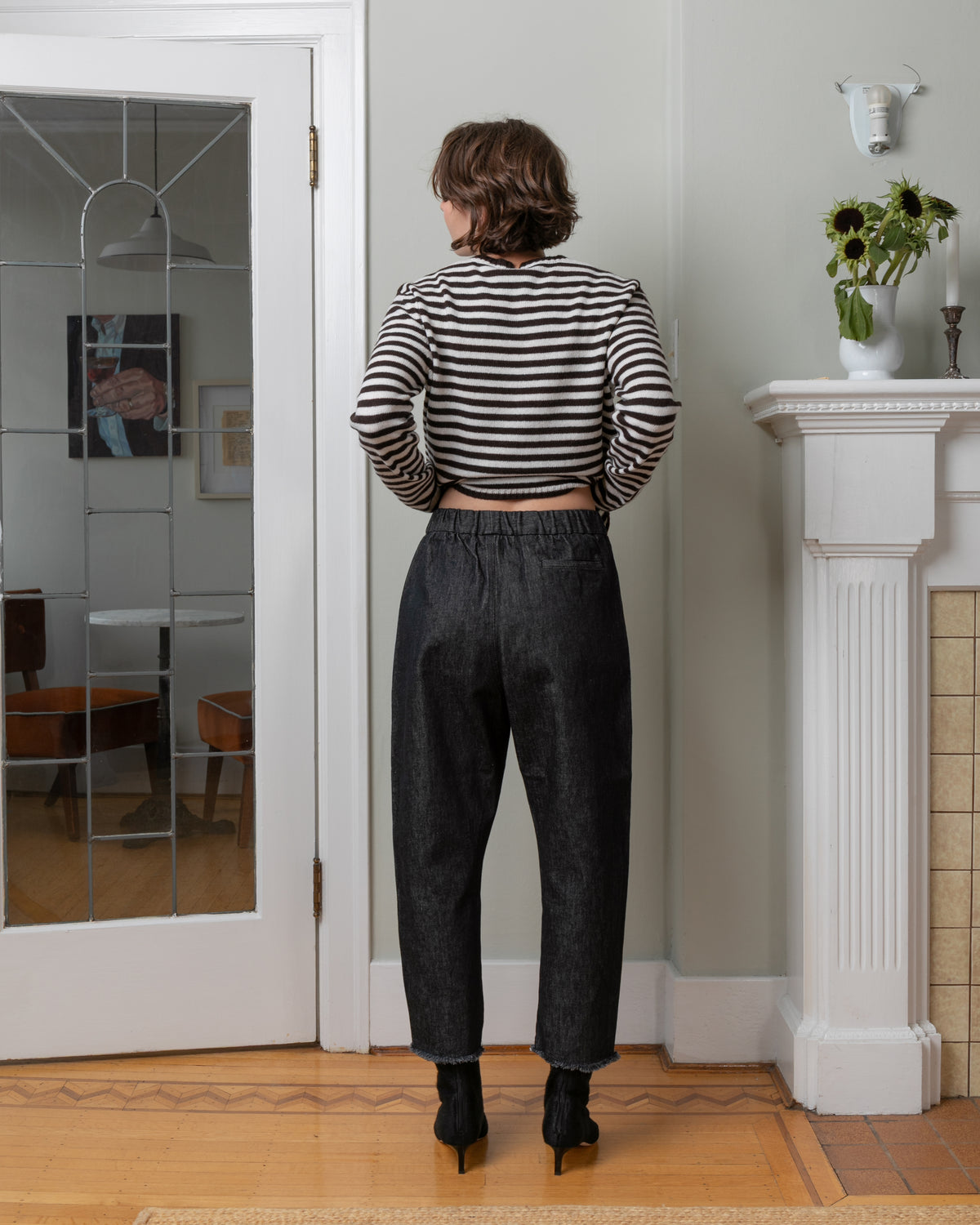 Selin Pants - Black Denim