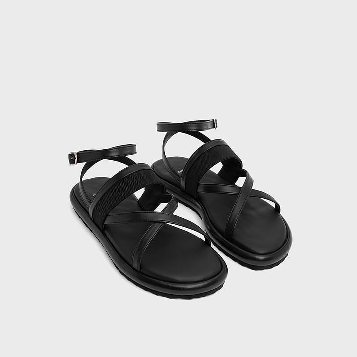 Pierre Hardy-Alpha Sandal - Black-Shoes-Boboli-Vancouver-Canada