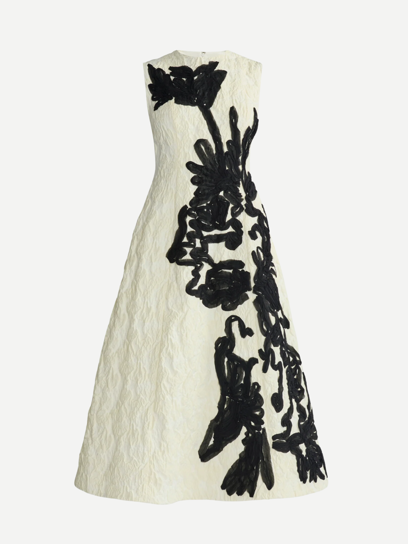 Erdem-Sleeveless Cocktail Dress - Ivory-Dresses-Boboli-Vancouver-Canada