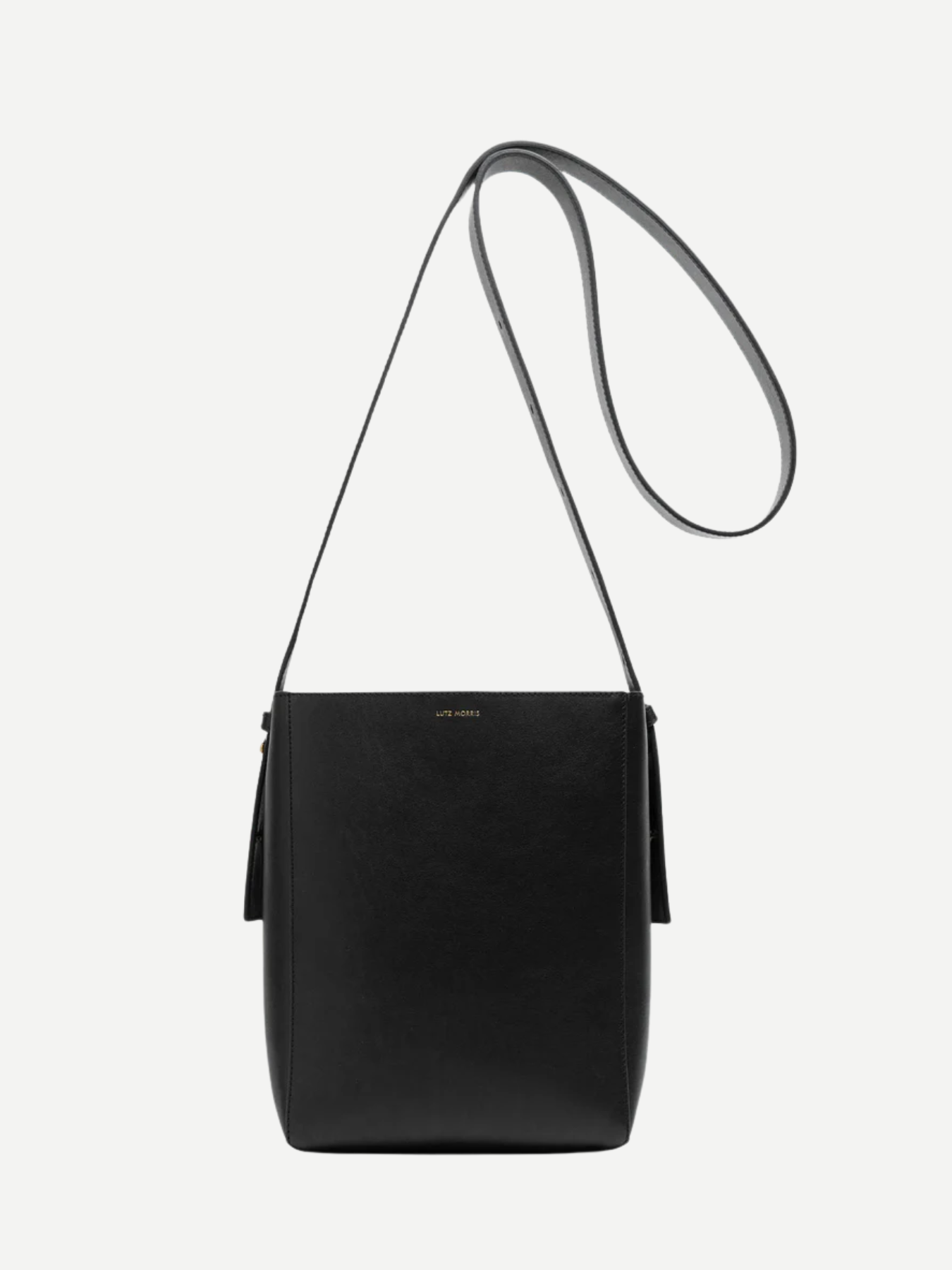 Lutz Morris-Parker M Long Strap Cross Body Bag - Black Cooper-Bags-Boboli-Vancouver-Canada