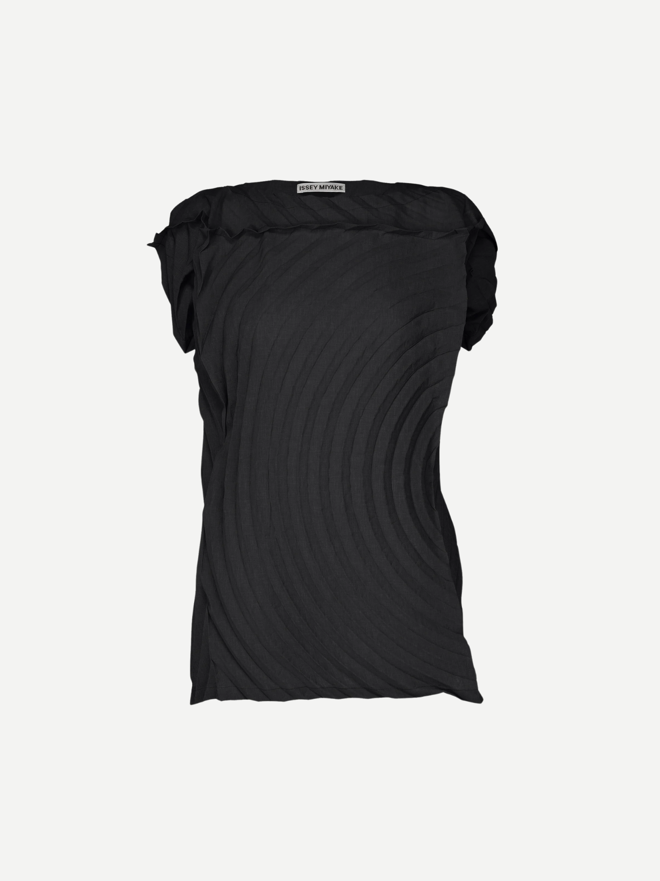 Paper Bag Pleats Shirt - White