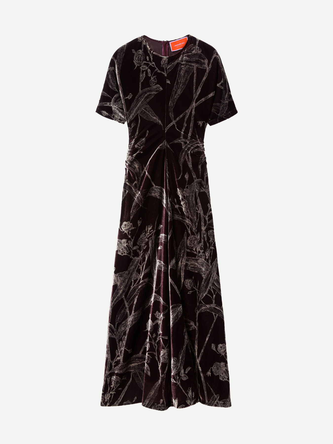 La DoubleJ-Angelica Dress - Burgundy-Dresses-Boboli-Vancouver-Canada