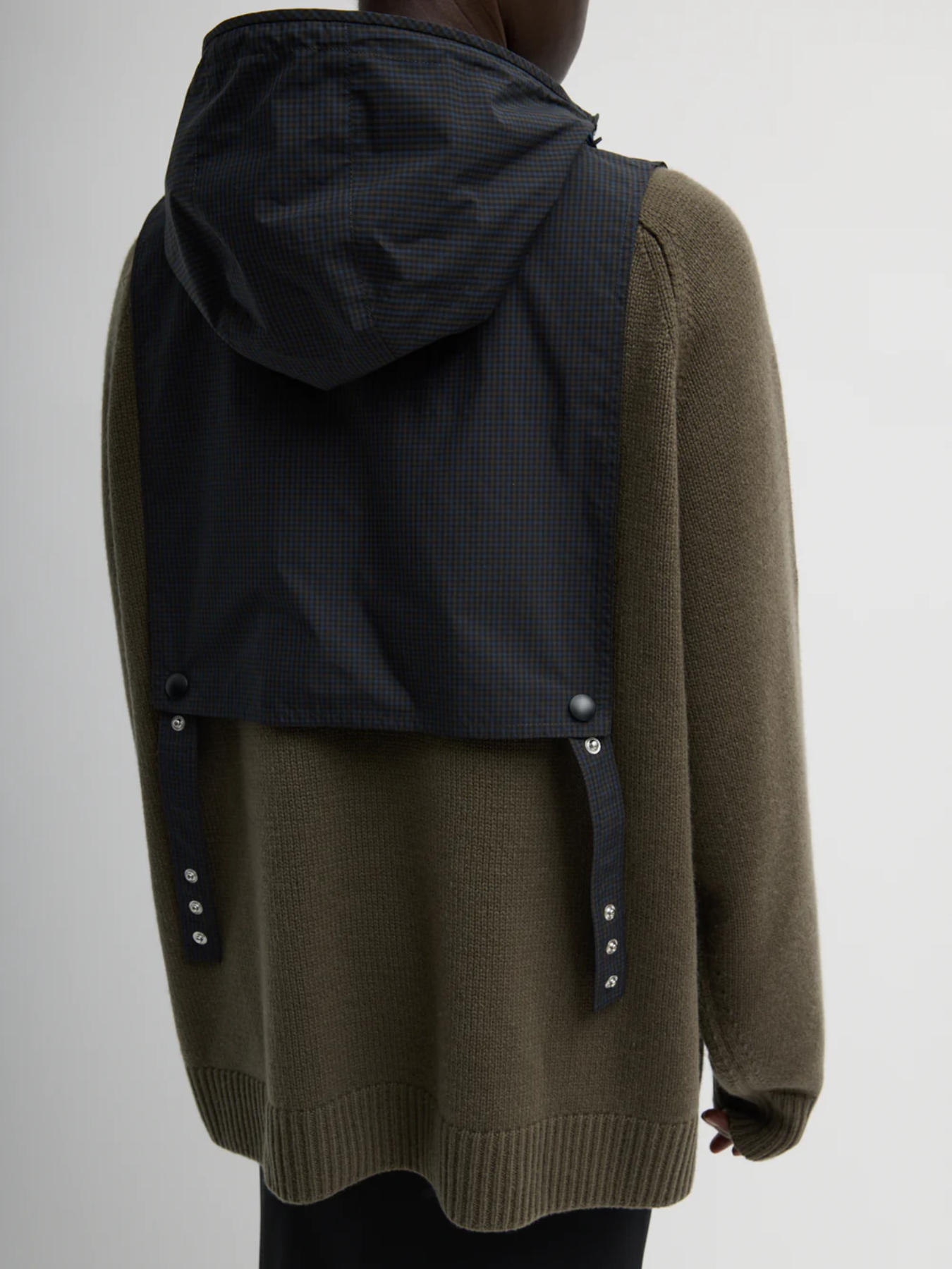 Tibi-Charles Menswear Trench Hooded Dickie - Navy/Multi-Tops-Boboli-Vancouver-Canada