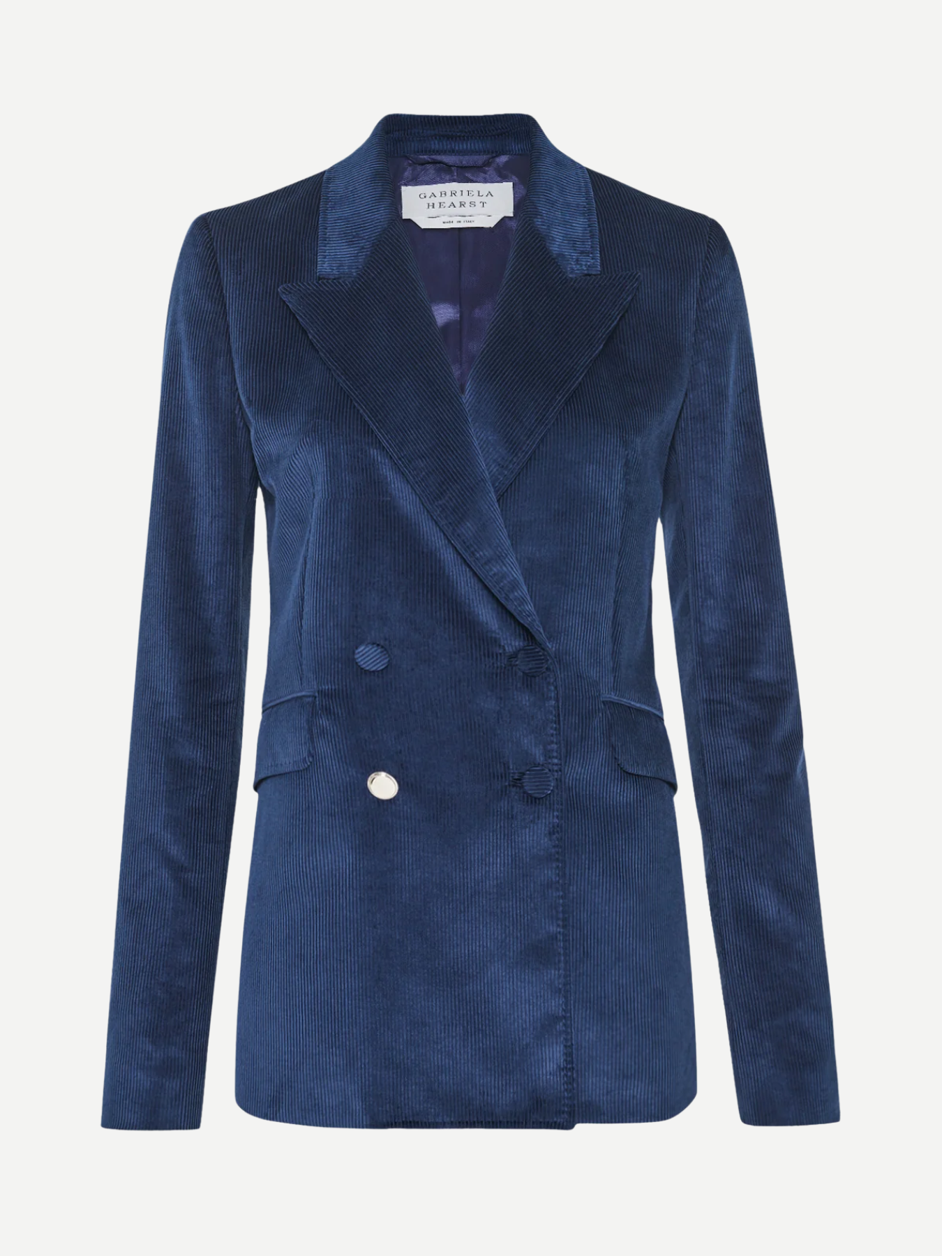 Gabriela Hearst-Angela Blazer - Electric Navy-Blazers-Boboli-Vancouver-Canada