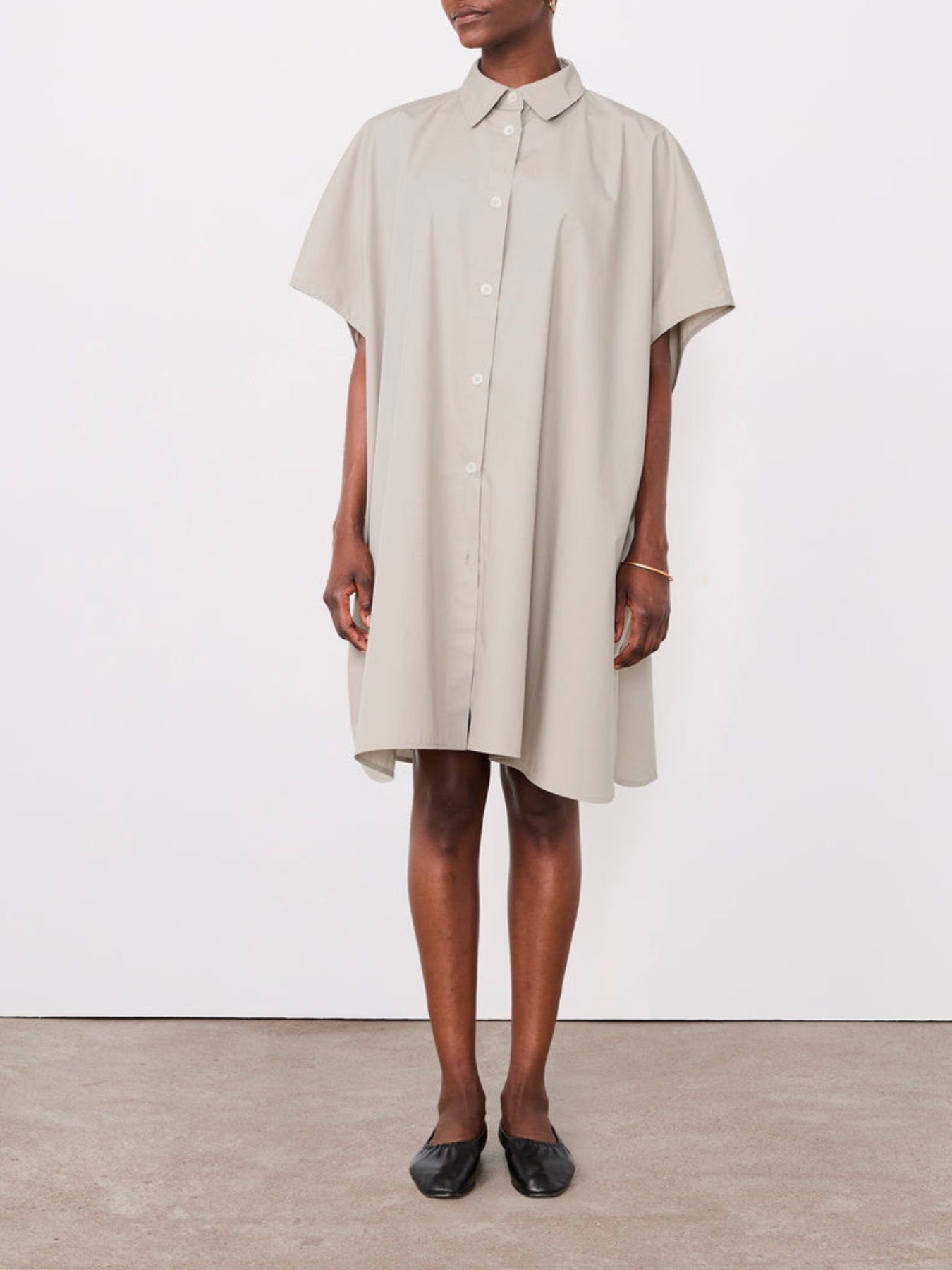 Officine Generale-Adriel Dress - Galet-Dresses-Boboli-Vancouver-Canada