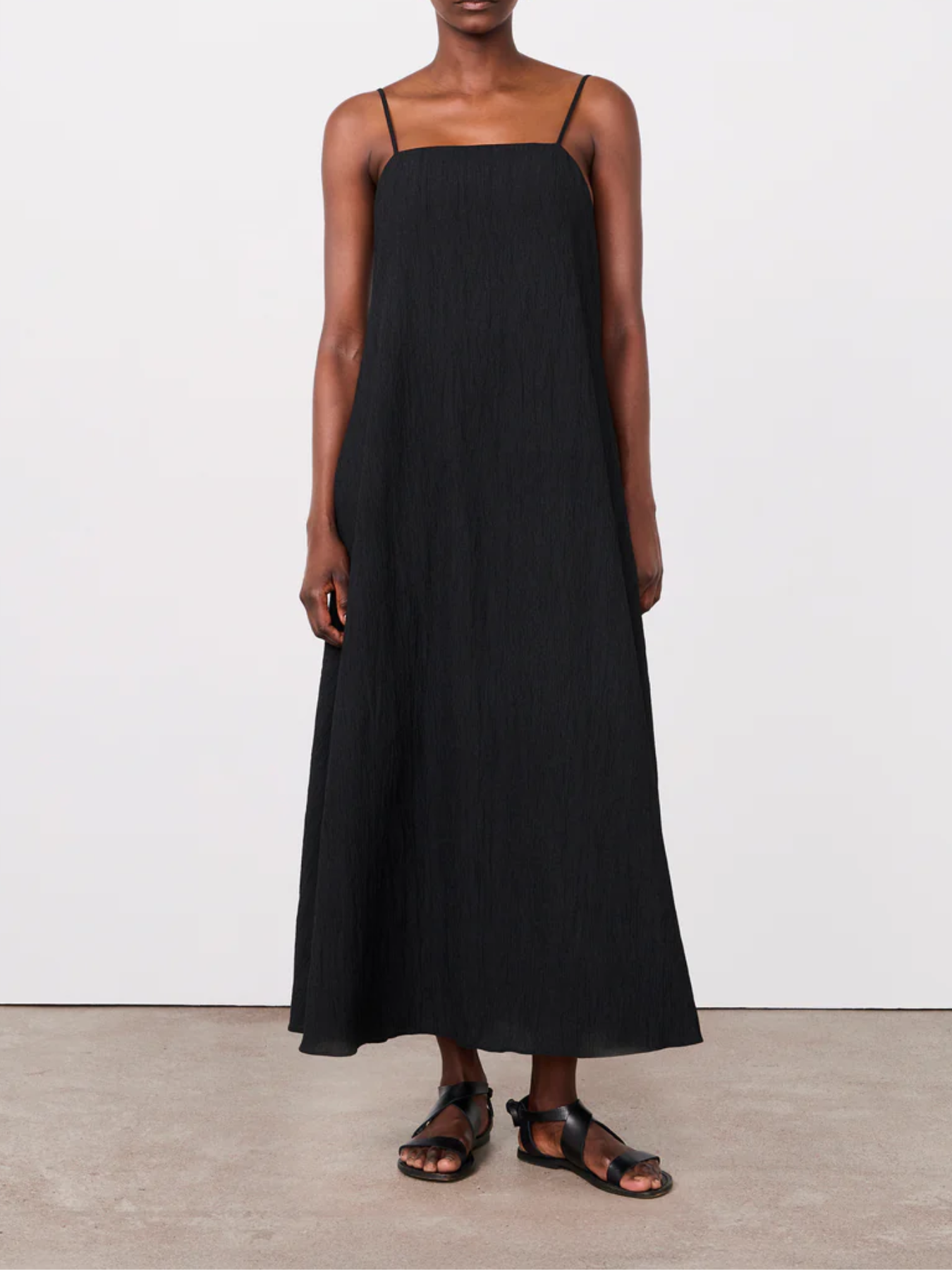 Officine Generale-Loria Dress - Black-Dresses-Boboli-Vancouver-Canada