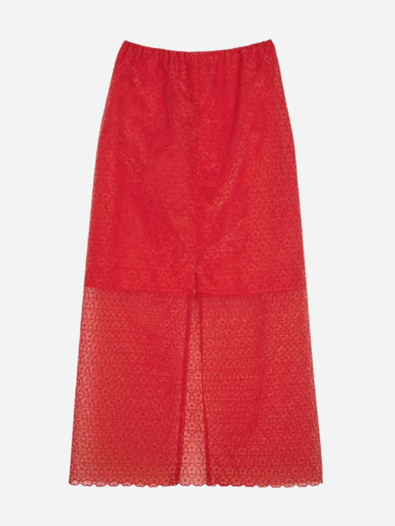 Cecilie Bahnsen-Donna Skirt - Red-Skirts-Boboli-Vancouver-Canada