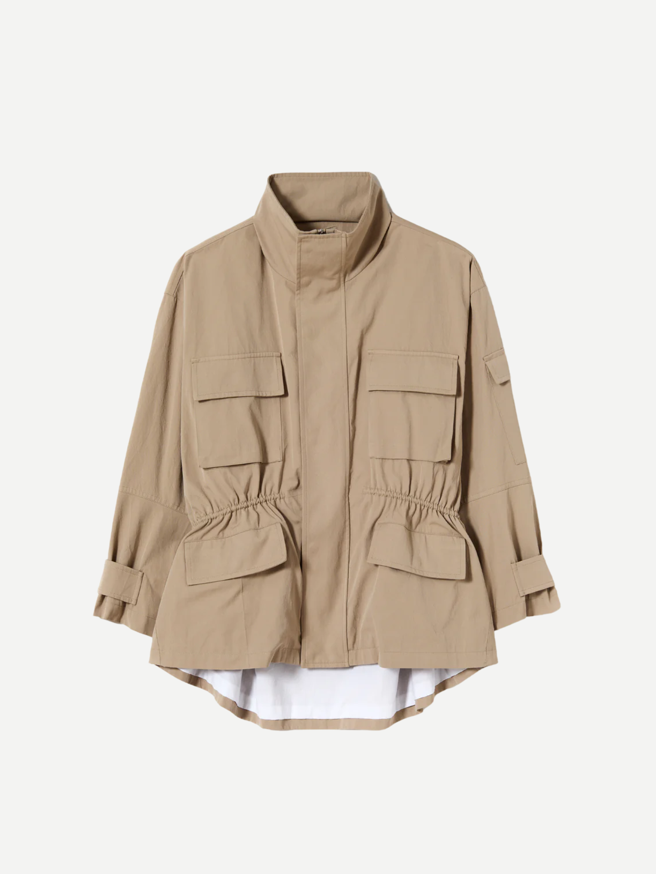 Plan C-Technical Cargo Jacket - Sand-Jackets-Boboli-Vancouver-Canada