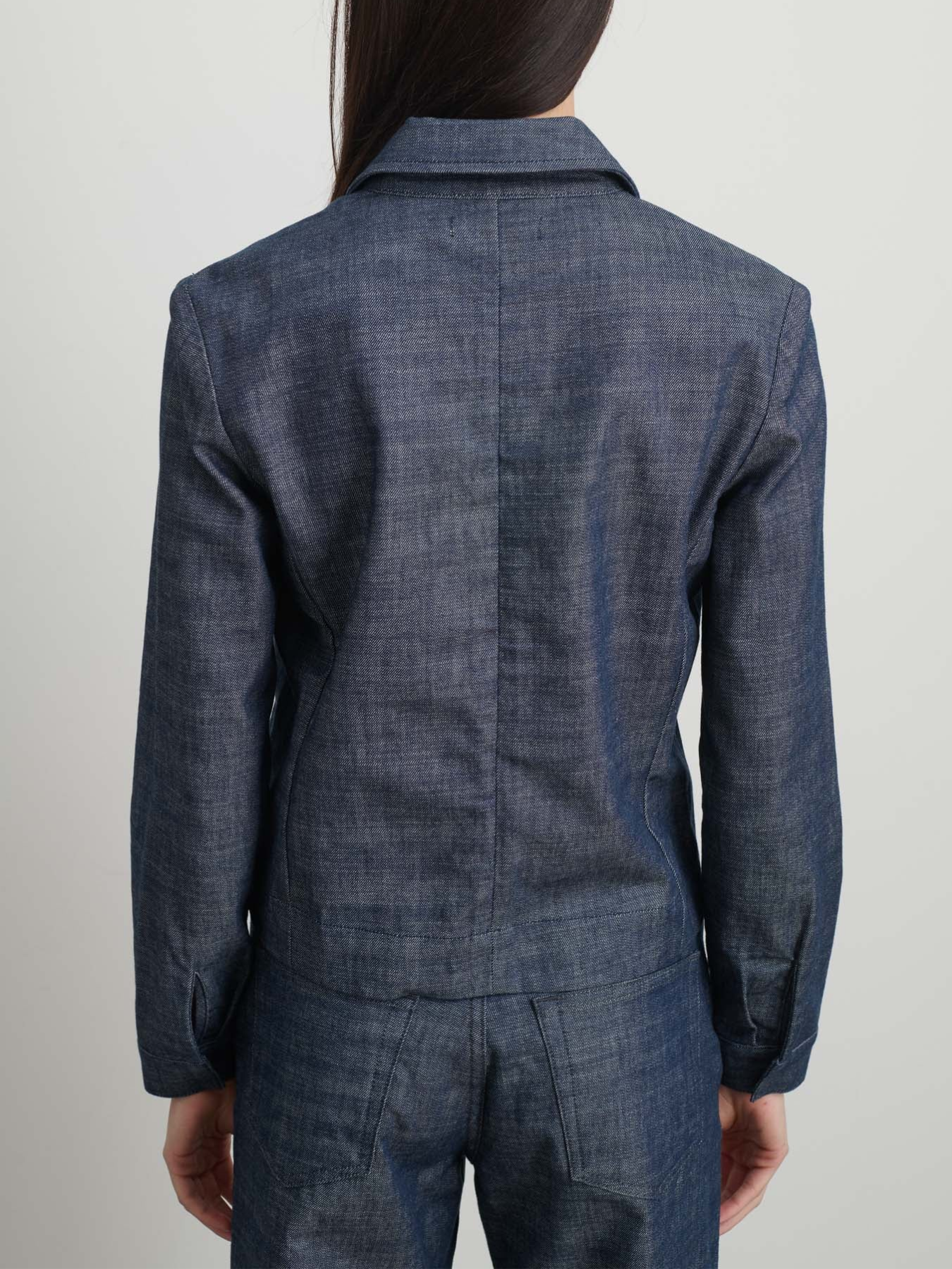 B Sides-Denim Shirt Jacket - Indigo Rinse-Jackets-Boboli-Vancouver-Canada