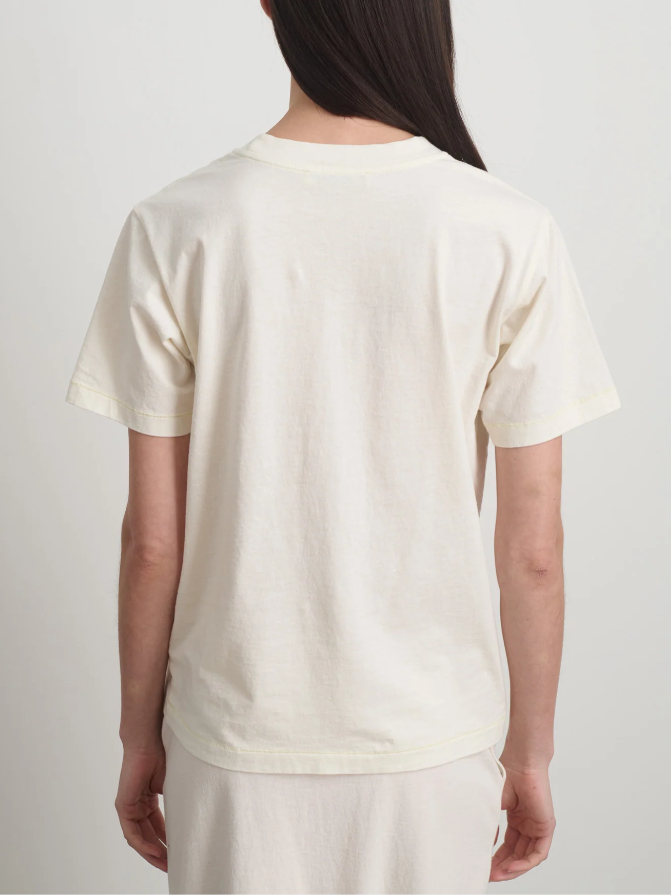 B Sides-Pocket Tee - Oyster Overdye-T-Shirts-Boboli-Vancouver-Canada