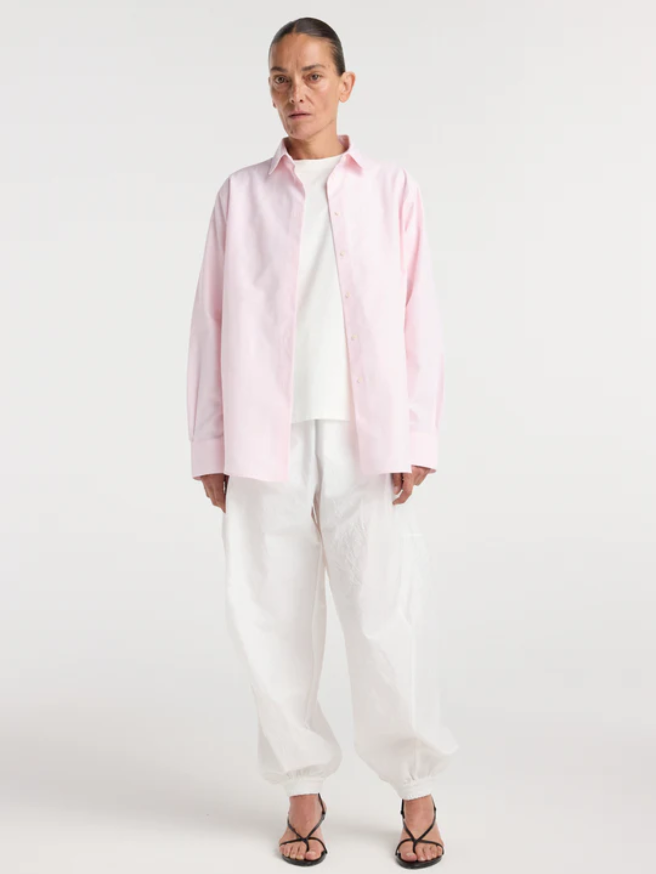Róhe-Regular Fit Shirt - Oxford Pink-Shirts-Boboli-Vancouver-Canada