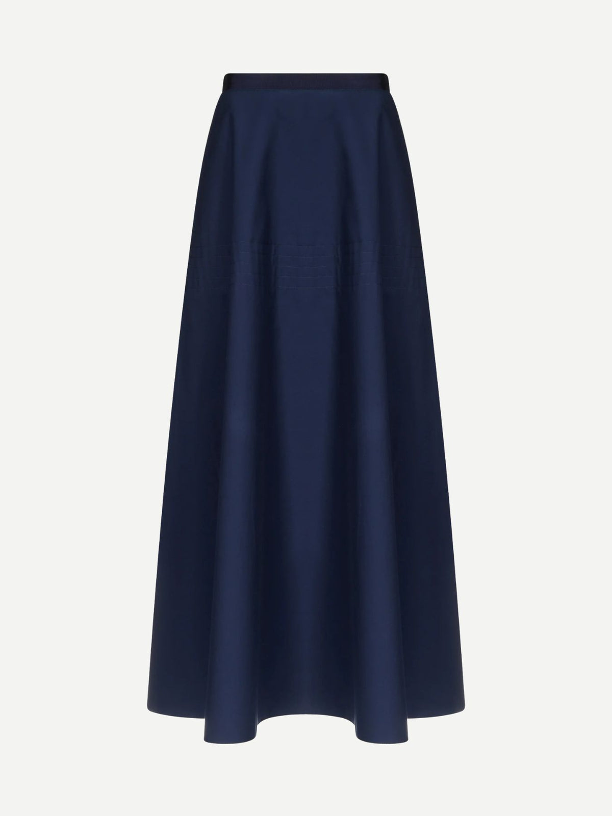 FFORME-Deeta Flared Skirt-Dark Navy-Skirts-Boboli-Vancouver-Canada