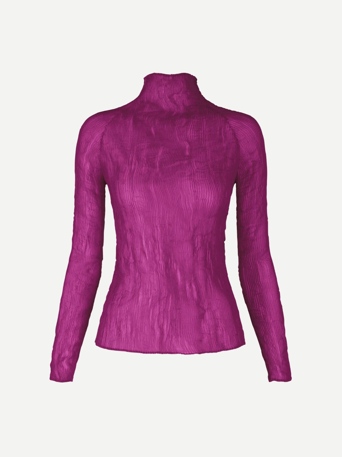 Issey Miyake-Chiffon Twist 2 Shirts-Purple-Shirts-Boboli-Vancouver-Canada