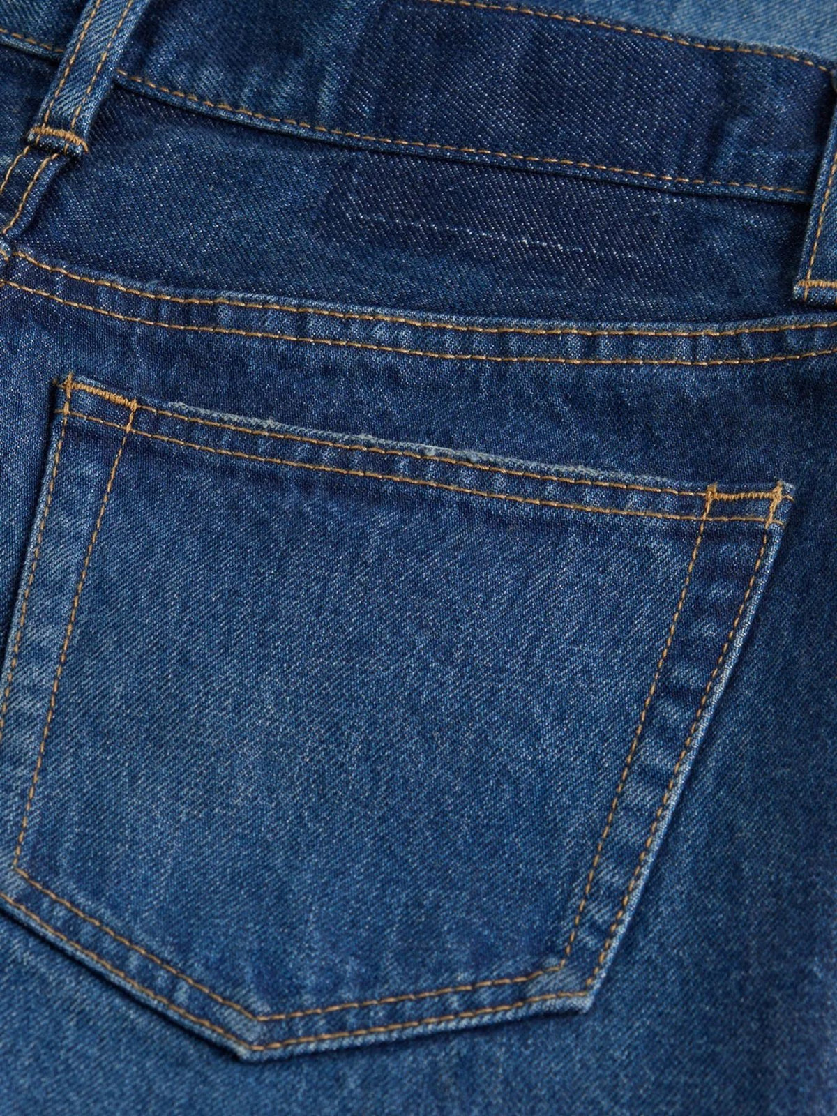 Toteme-Classic Slim Denim Full Length - Faded Blue-Pants-Boboli-Vancouver-Canada