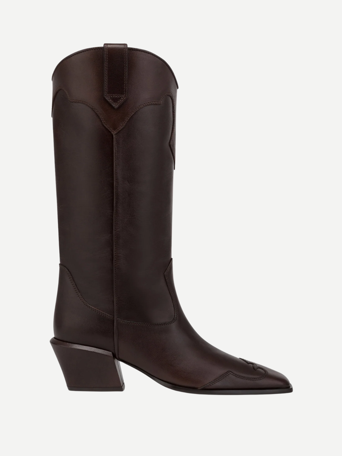 Paris Texas-Bettina Western Boot 50 - Ebony-Shoes-Boboli-Vancouver-Canada
