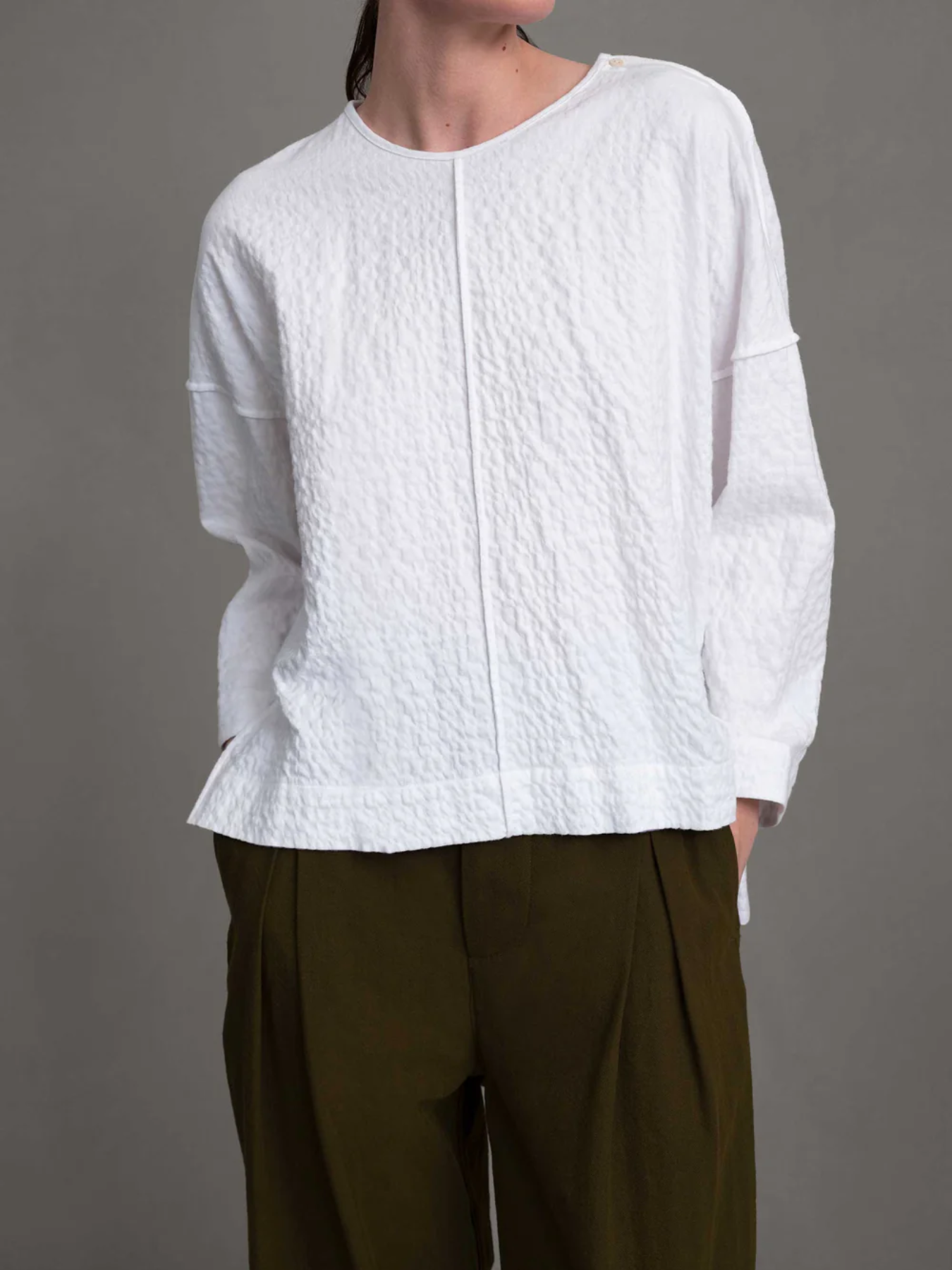 Toogood-The Archivist Top - Chalk-Tops-Boboli-Vancouver-Canada