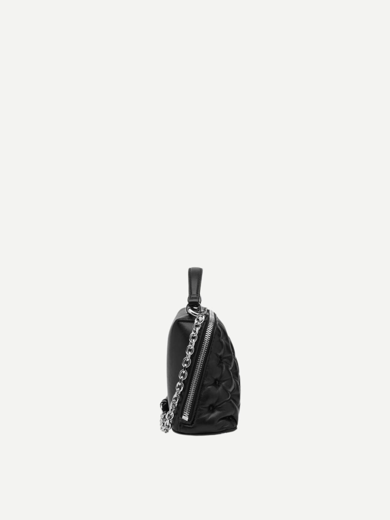 Maison Margiela-Glam Slam Trapezoid Bag - Black-Bags-Boboli-Vancouver-Canada