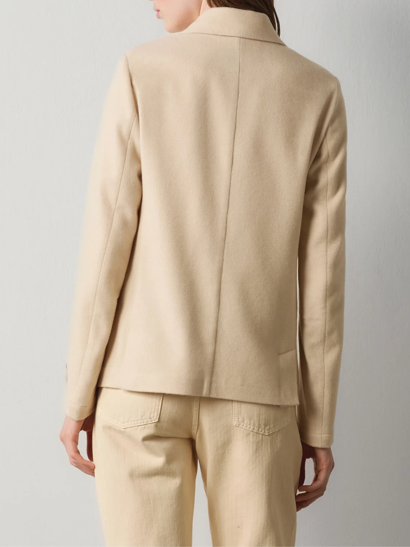 Massimo Alba-East Peacoat - Beige-Coats-Boboli-Vancouver-Canada