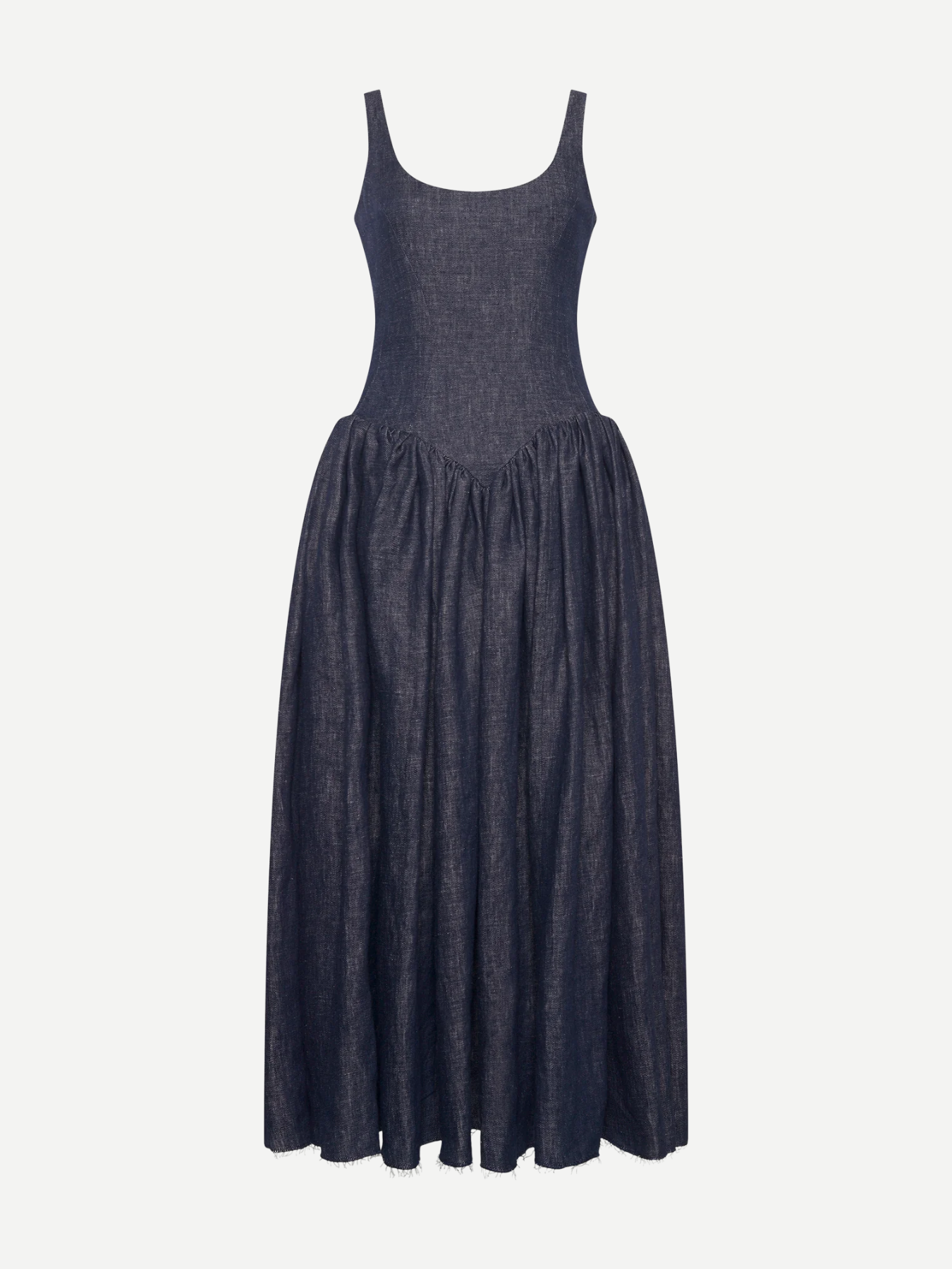 Gabriela Hearst-Isai Dress - Denim-Dresses-Boboli-Vancouver-Canada