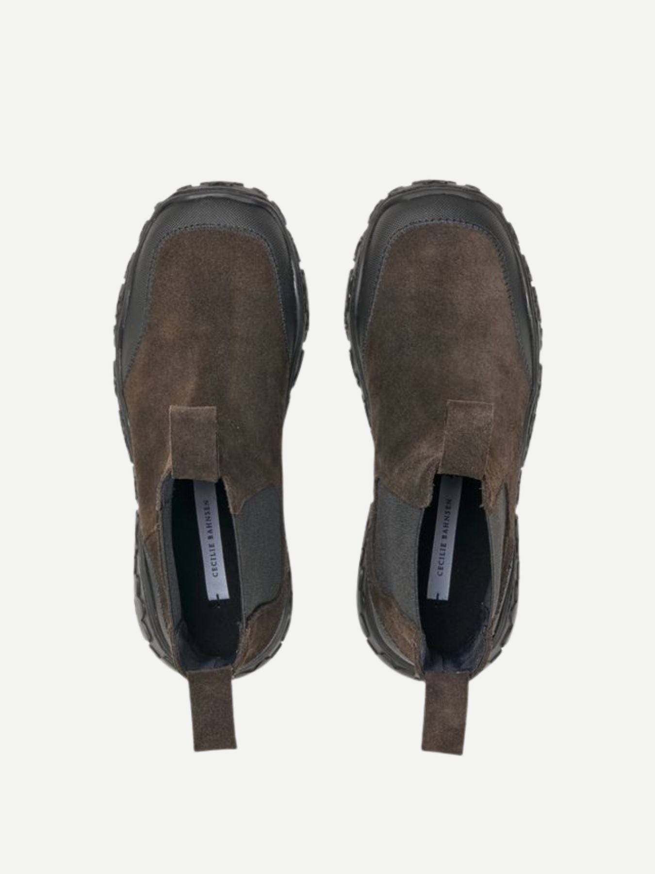 Cecilie Bahnsen-Blanca Boots Suede - Brown-Boots-Boboli-Vancouver-Canada