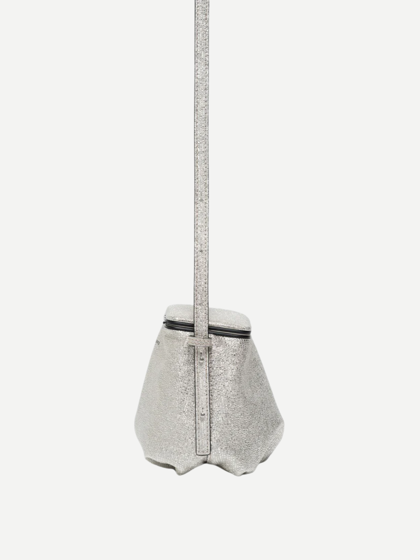 Lutz Morris-Blaine Long Strap Cross Body - Silver Metallic-Bags-Boboli-Vancouver-Canada