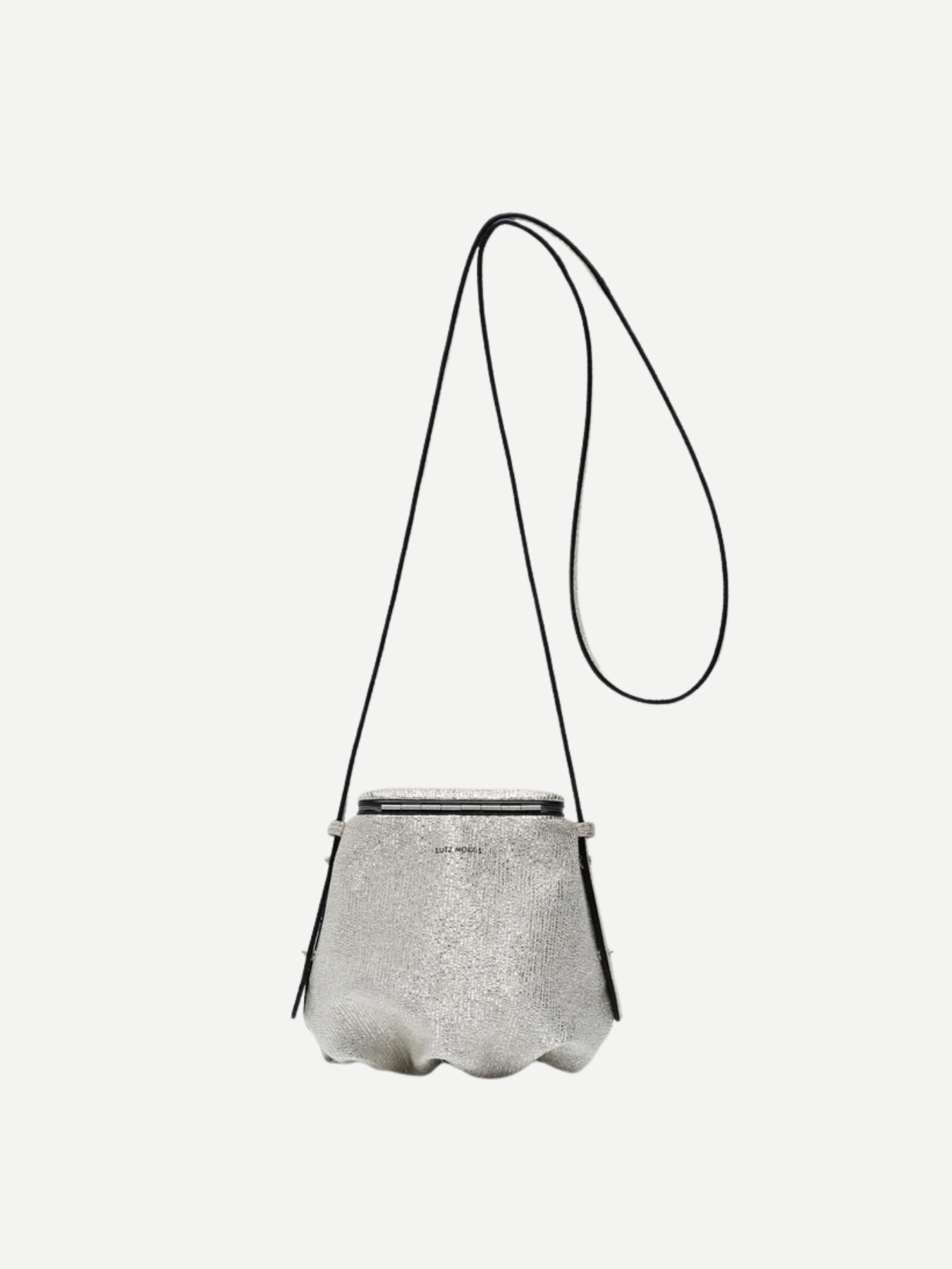 Lutz Morris-Blaine Long Strap Cross Body - Silver Metallic-Bags-Boboli-Vancouver-Canada