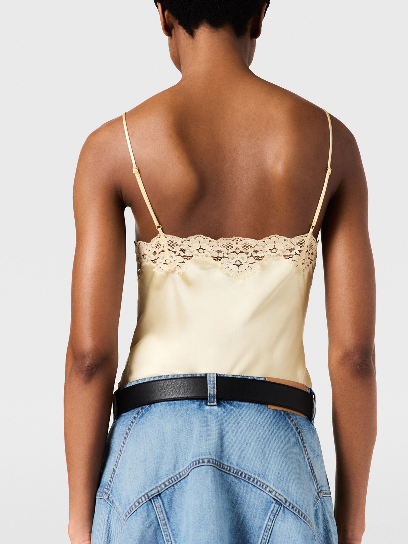 Stella McCartney-Lace Slip Top - Cream-Tops-Boboli-Vancouver-Canada