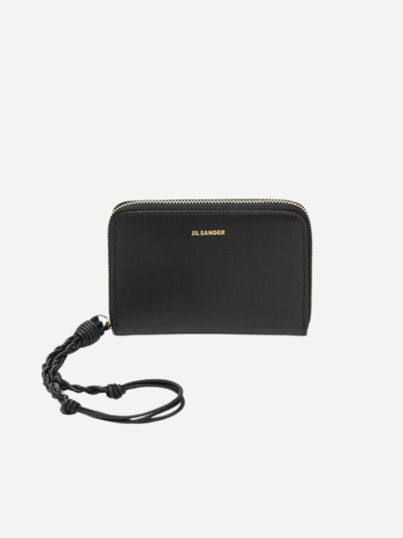 Jil Sander-Tangle Wallet - Black-Other Small Leather Goods-Boboli-Vancouver-Canada