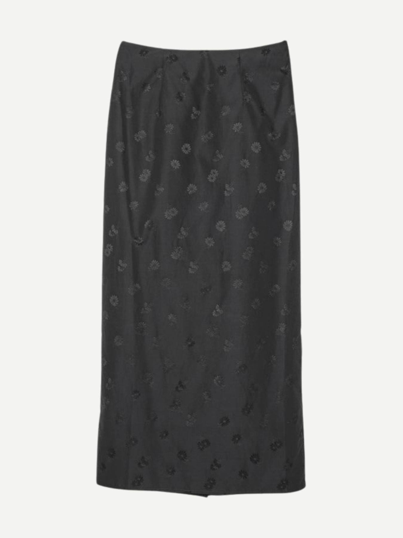 Cecilie Bahnsen-Umina Skirt Ditsy Bellis - Black-Skirts-Boboli-Vancouver-Canada