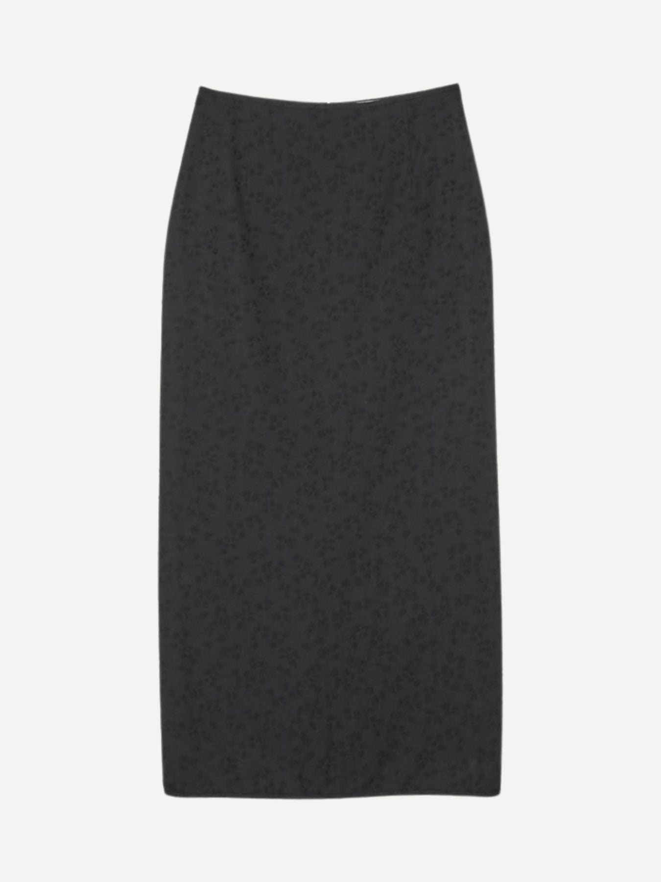 Cecilie Bahnsen-Uka Skirt Eira Matelassé - Black-Skirts-Boboli-Vancouver-Canada