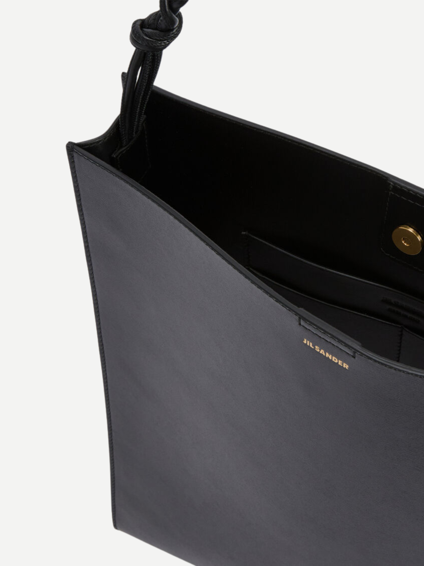 Jil Sander-Tangle Shoulder Bag - Black-Shoulder Bag-Boboli-Vancouver-Canada