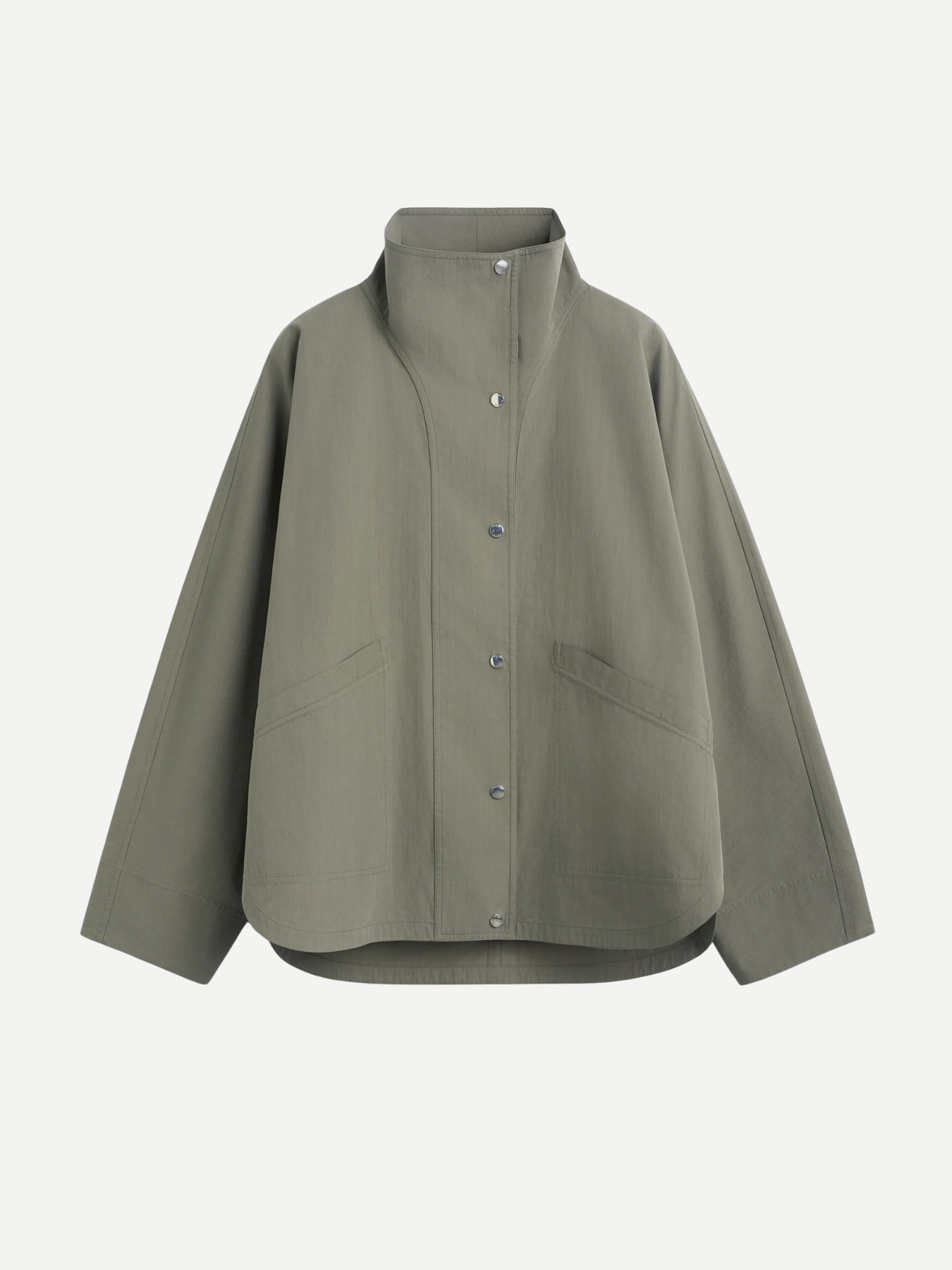 Toteme-Summer Parachute Jacket - Clove-Jackets-Boboli-Vancouver-Canada