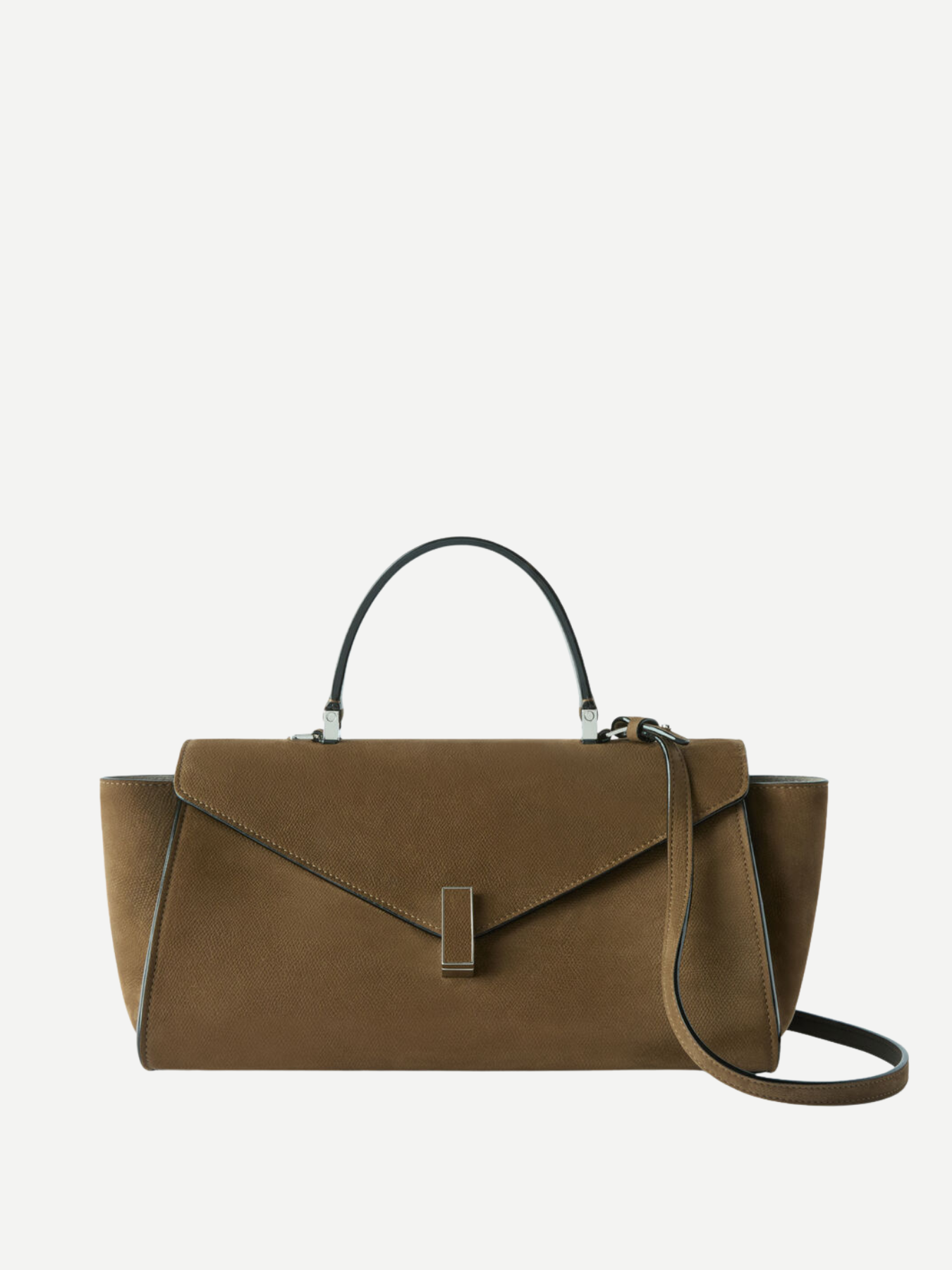 Valextra-Iside Editor Senson Top Handle Medium Bag - Khaki-Bags-Boboli-Vancouver-Canada