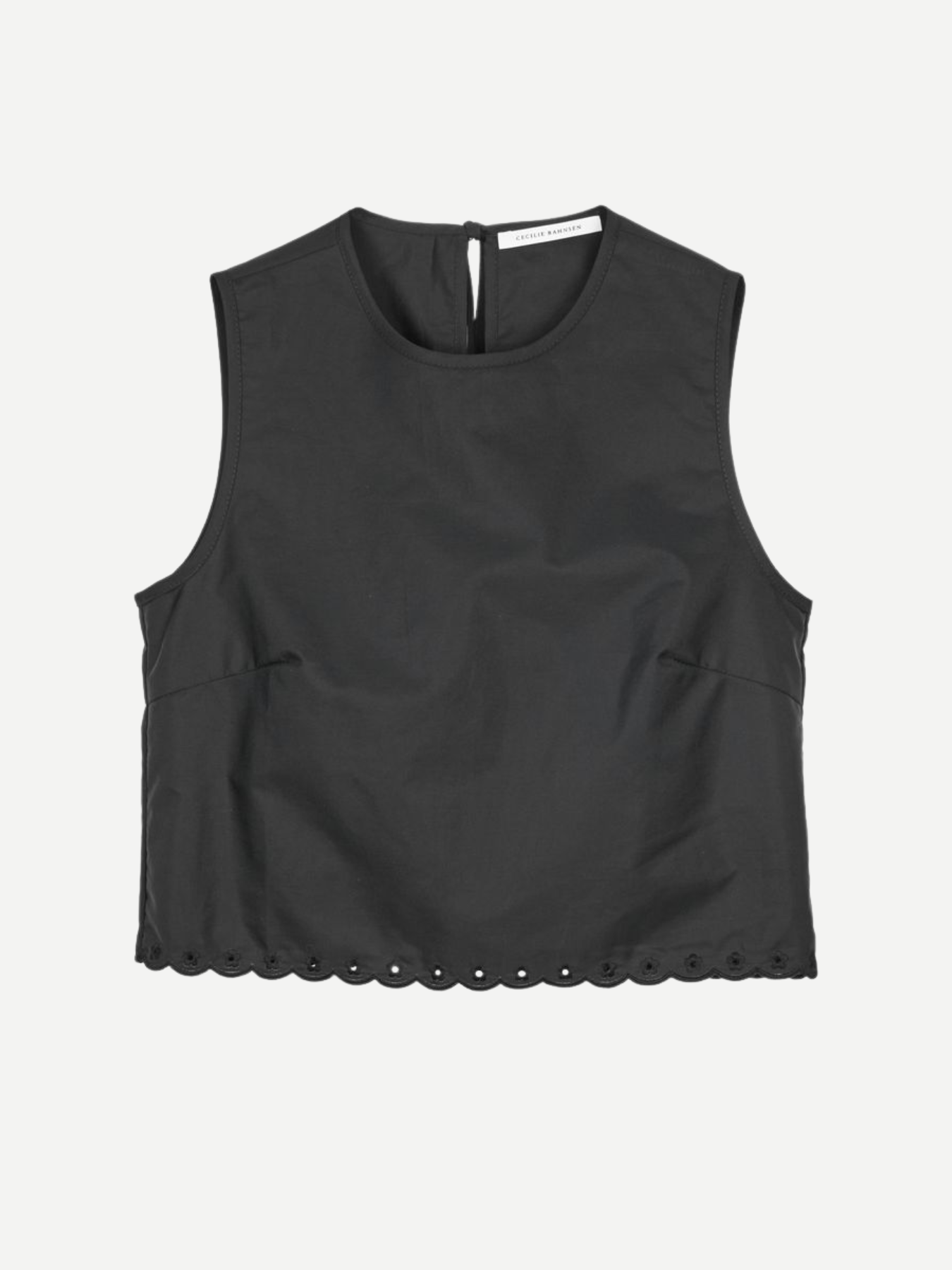 Cecilie Bahnsen-Deeba Top - Black-Tops-Boboli-Vancouver-Canada