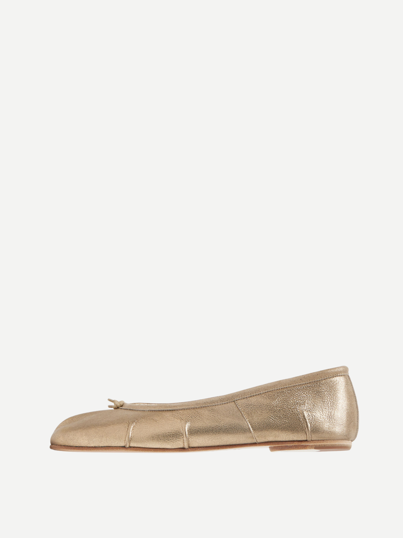 Maison Margiela-Tabi Ballerina - Gold-Shoes-Boboli-Vancouver-Canada