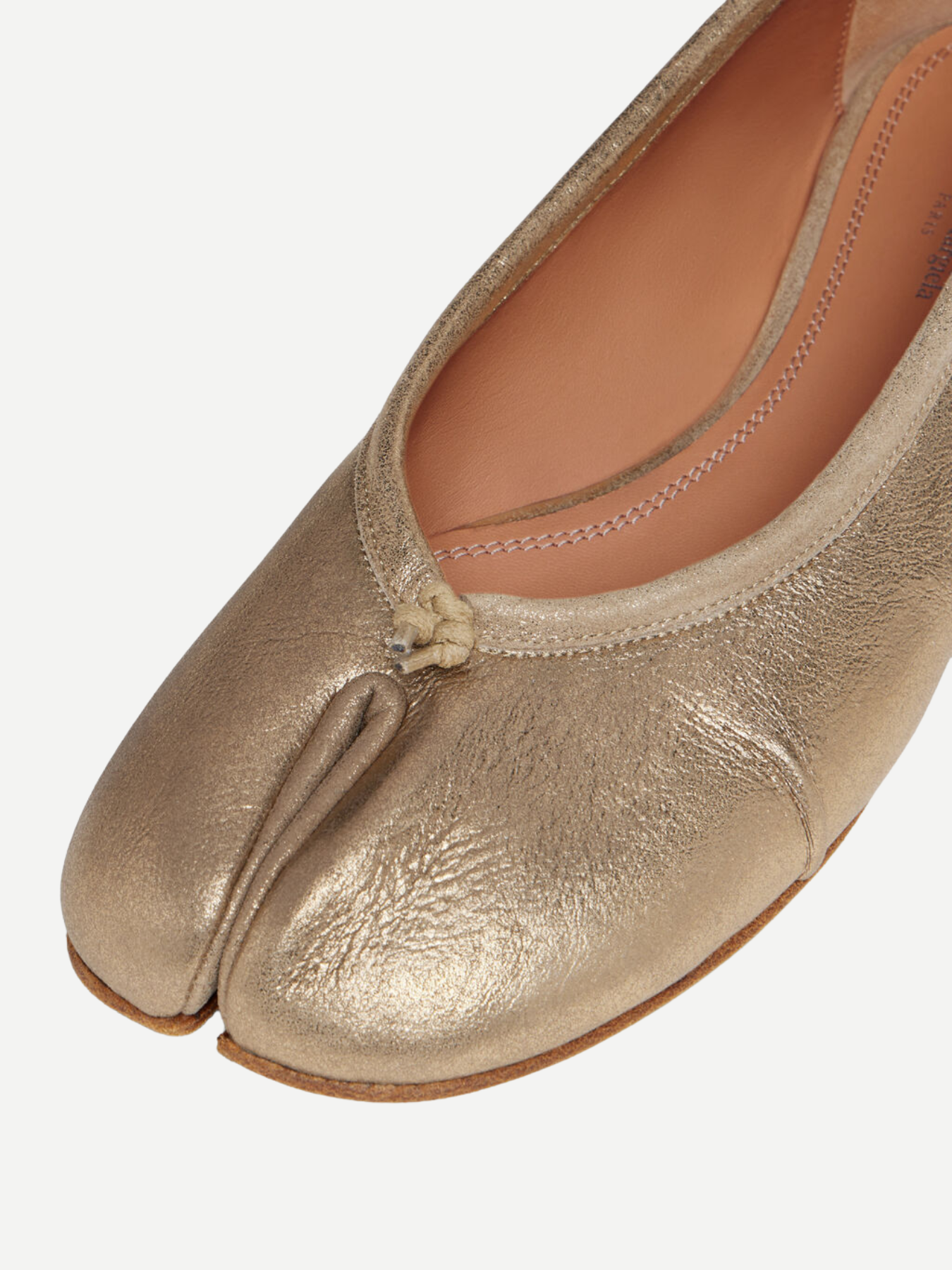 Maison Margiela-Tabi Ballerina - Gold-Shoes-Boboli-Vancouver-Canada
