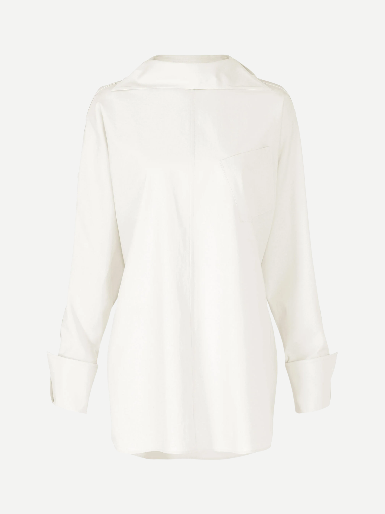 Issey Miyake-L.S. Odd Shirt 2 - White-Shirts-Boboli-Vancouver-Canada