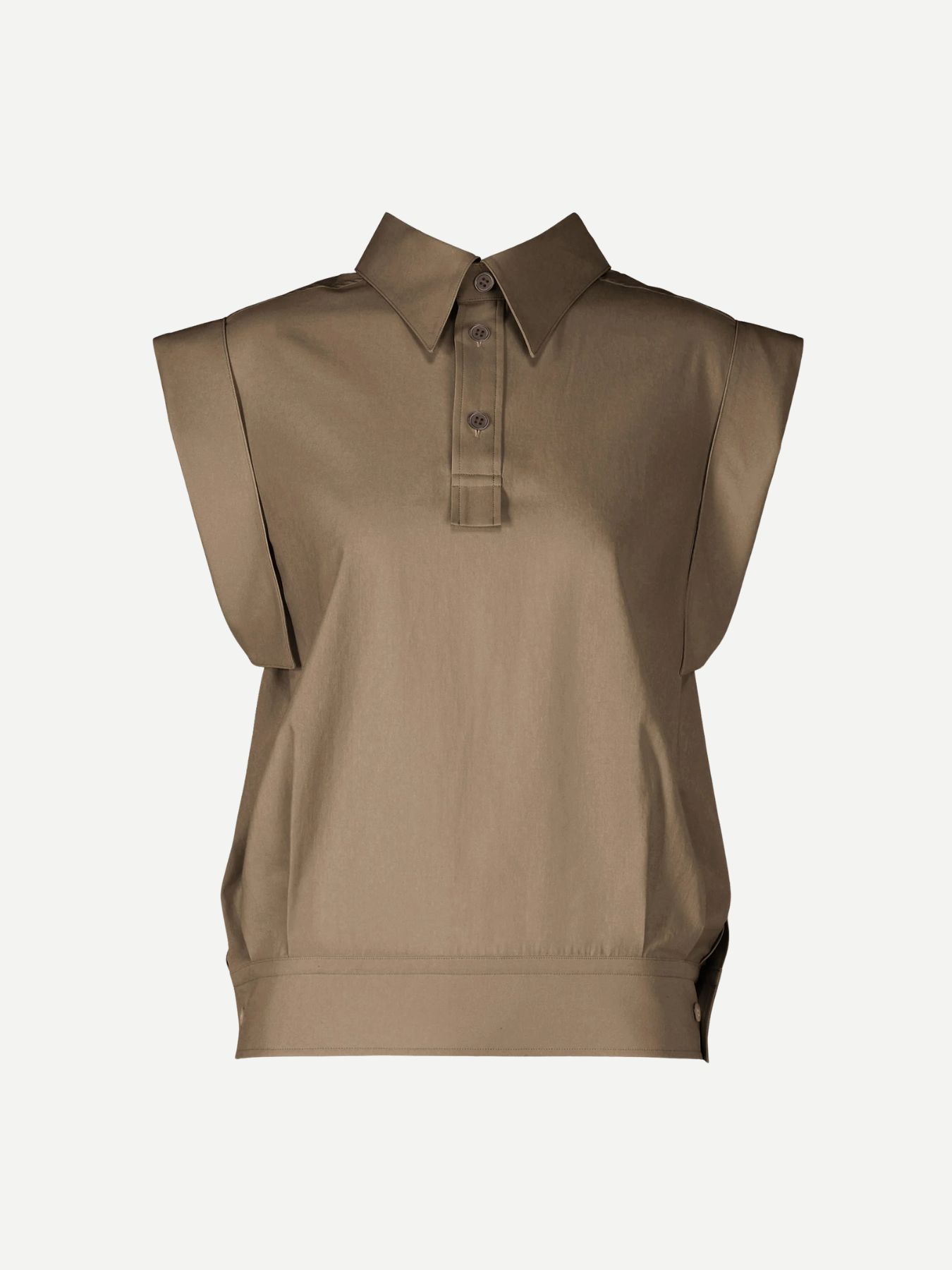 Issey Miyake-Odd Shirt 2 - Dark Brown-Shirts-Boboli-Vancouver-Canada