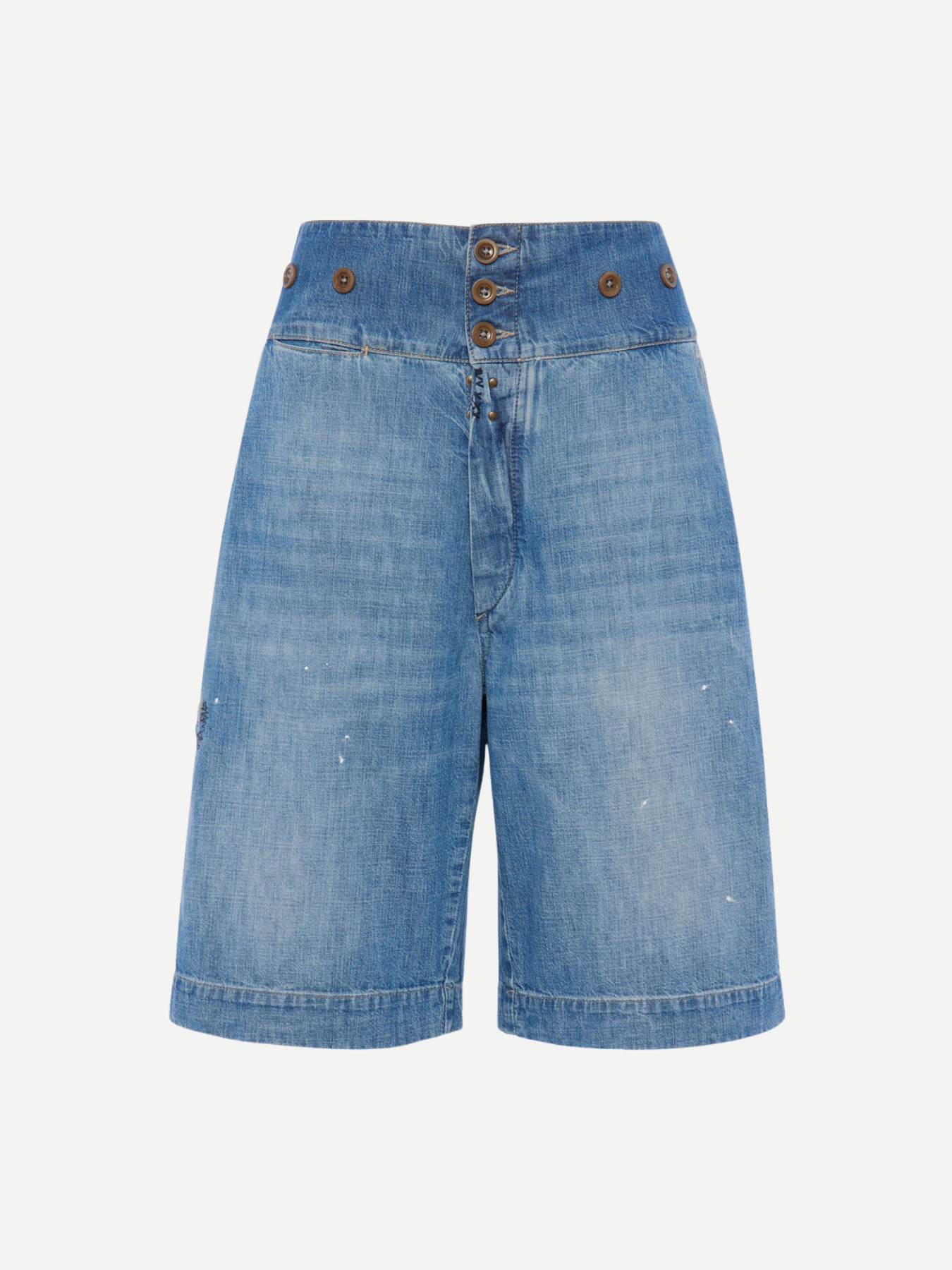 Maison Margiela-Denim Shorts - Blue-Shorts-Boboli-Vancouver-Canada