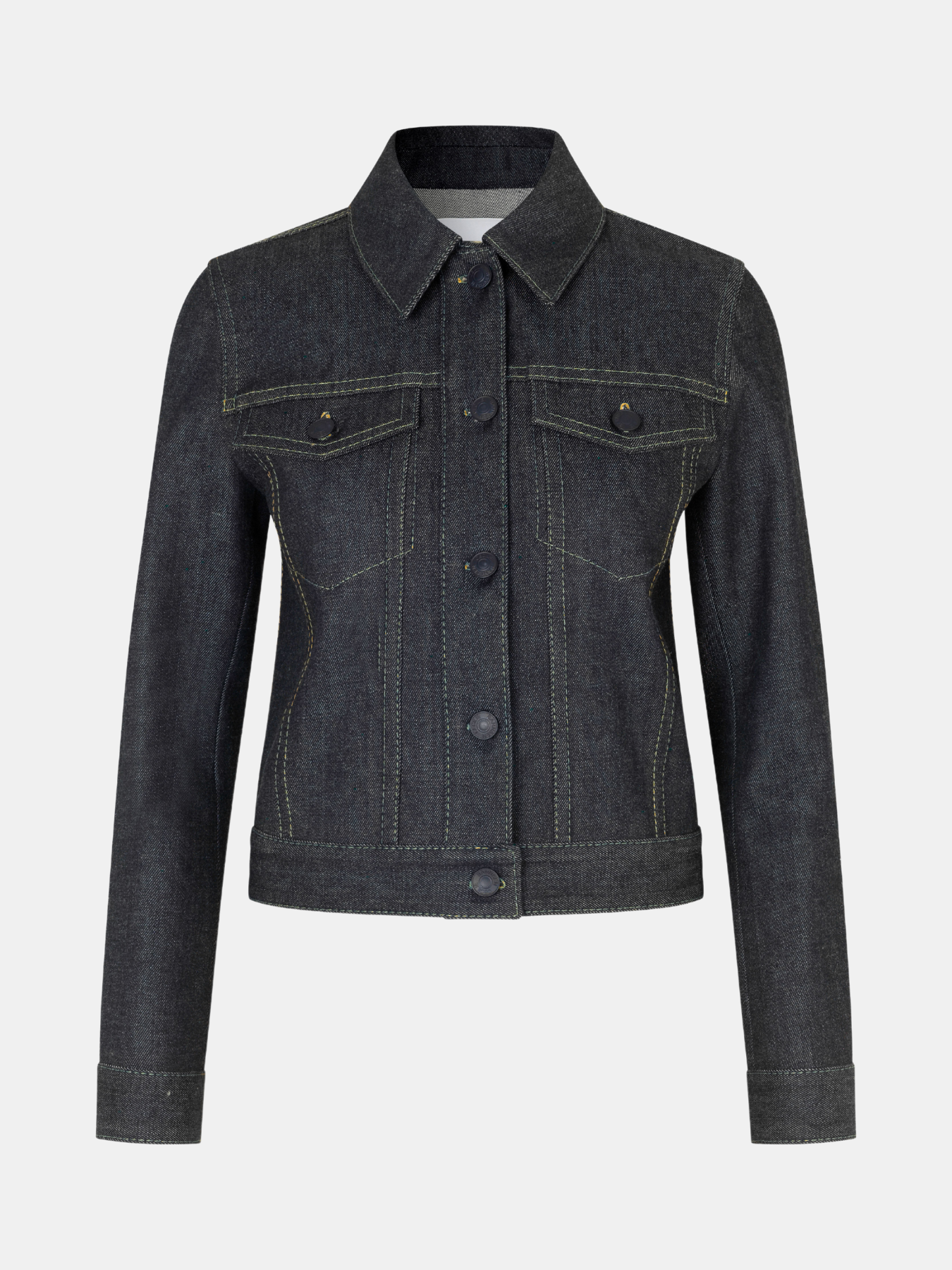 Cecilie Bahnsen-Sasha Jacket - Blue Graphite-Jackets-UK 08-Boboli-Vancouver-Canada